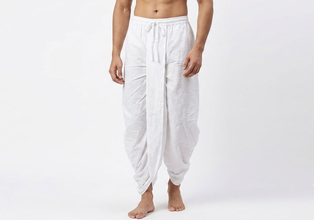 ABCD Solid Men Dhoti-picture-46