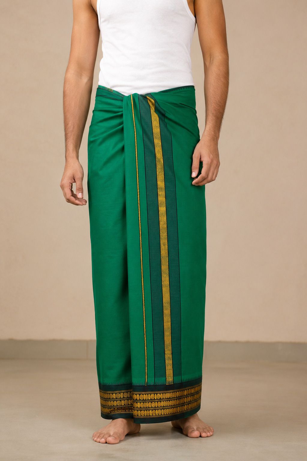 exclusive DHOTI Self Design Men Dhoti-image-7