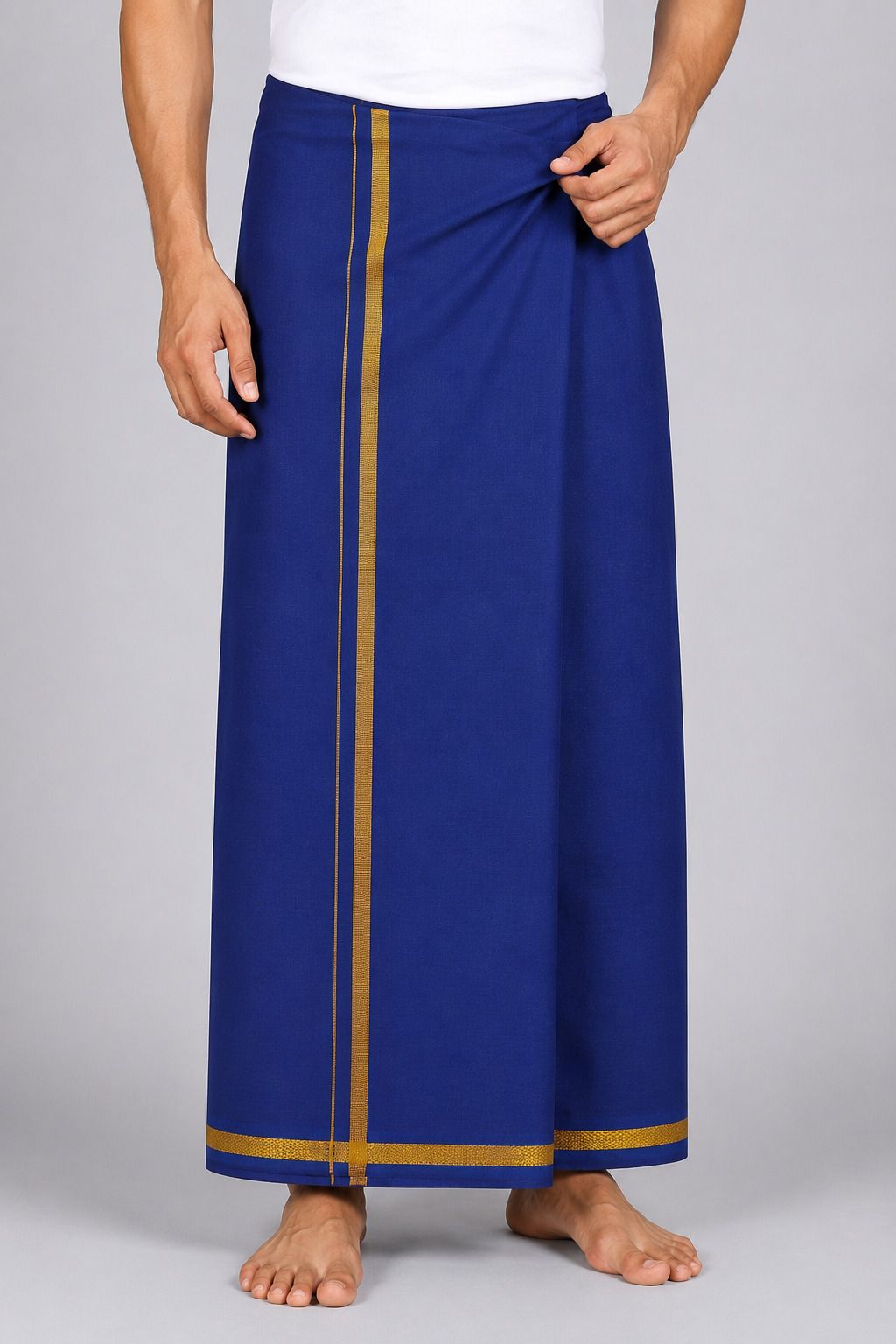 exclusive DHOTI Self Design Men Dhoti-image-8