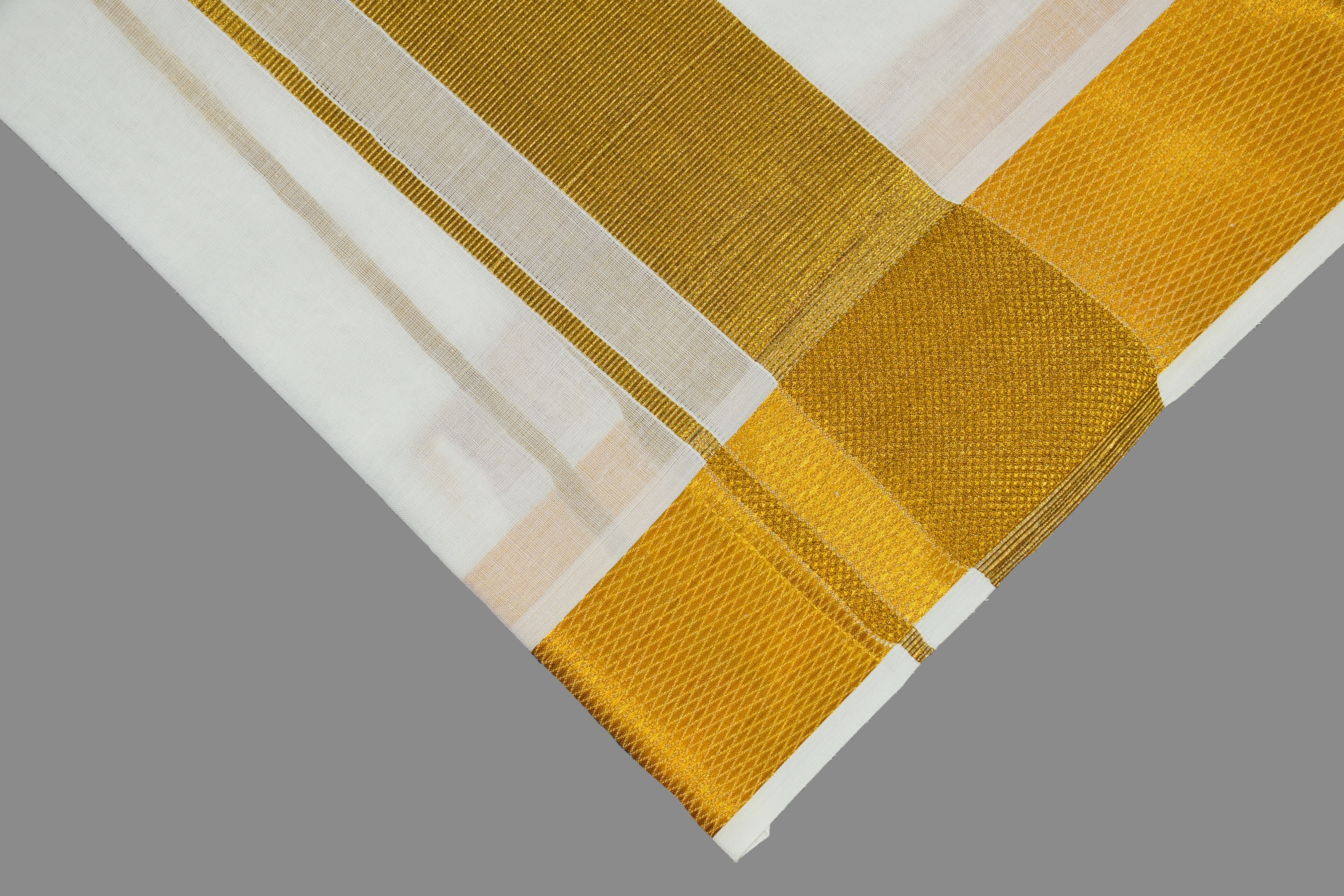 SAC SHREE APARAJEET CREATIONS Men's Traditional Festival Wear Dhoti for Religious Temple Functions Embroidered, Striped, Solid Men Dhoti-picture-19