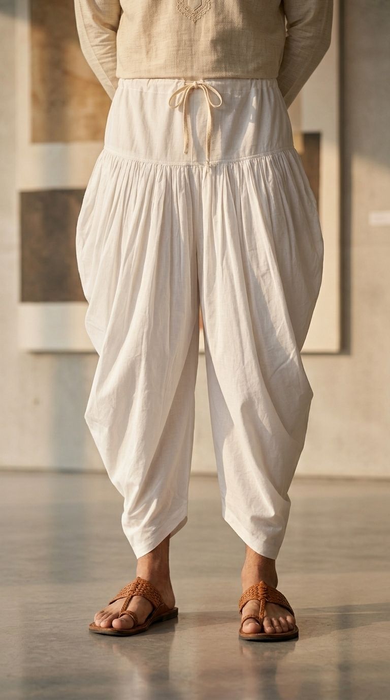 StyleVault Solid Men Dhoti-picture-41