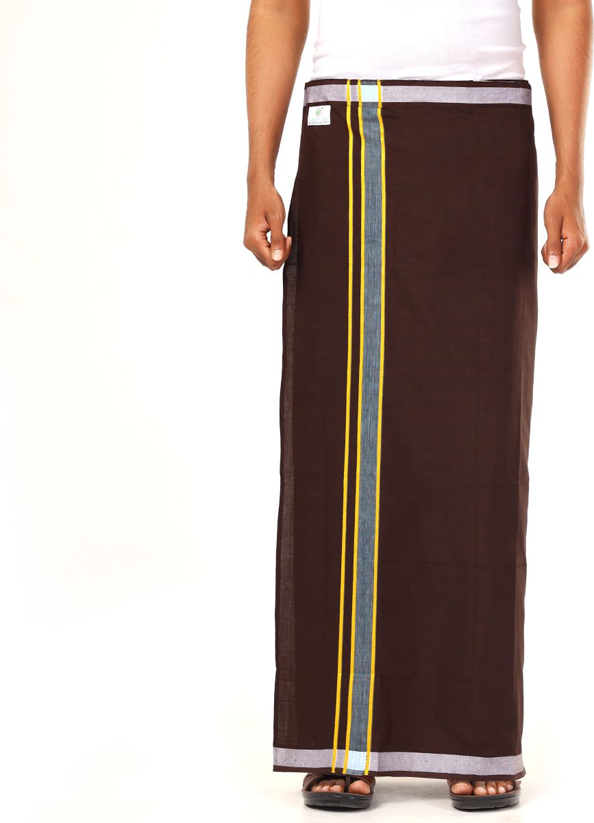 GREEN TEE men color readymade dhoti Solid Men Dhoti-picture-22