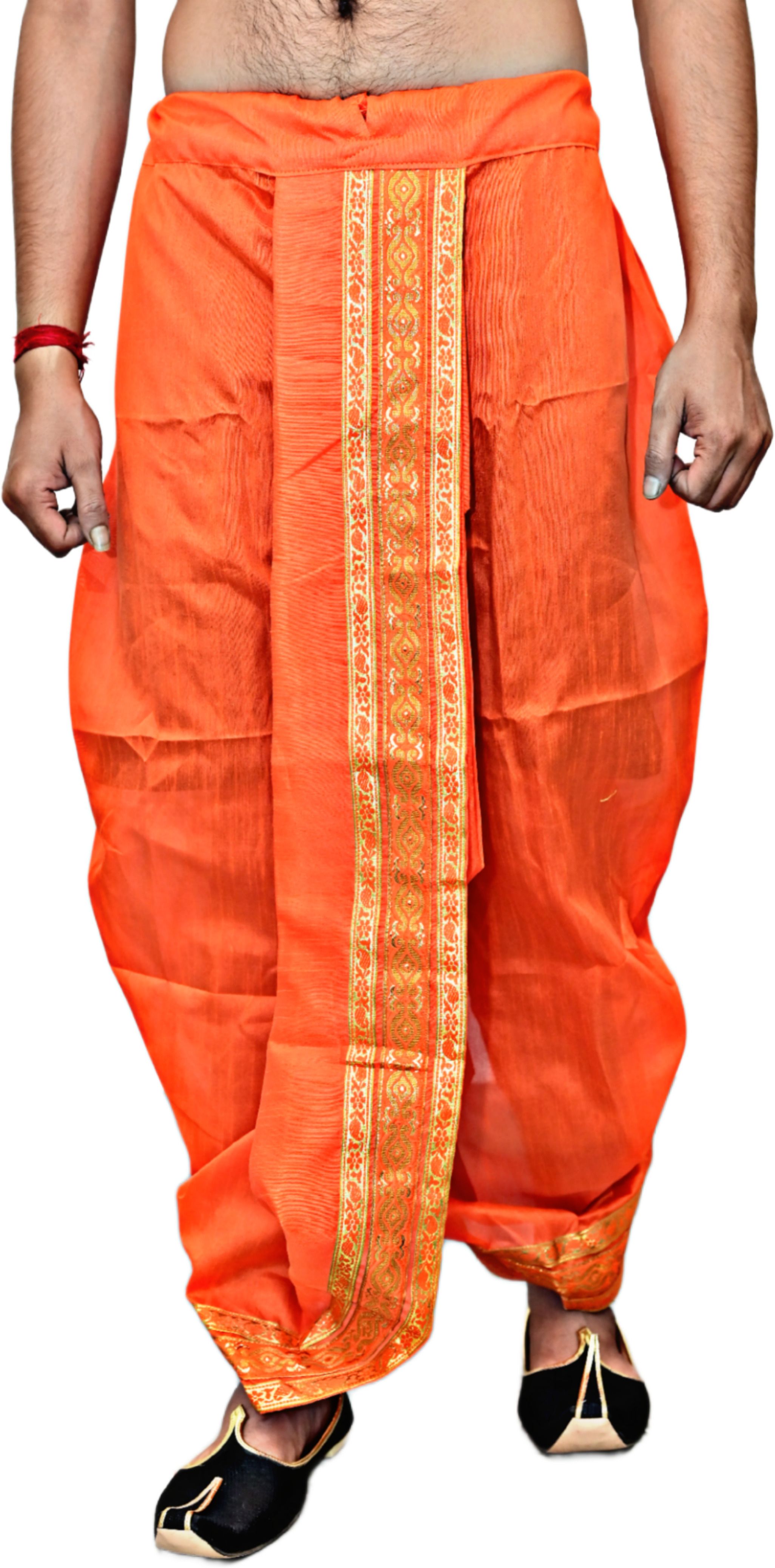 AMIT ONLINE Stylish Readymade Dhoti for men Solid Men Dhoti-picture-16