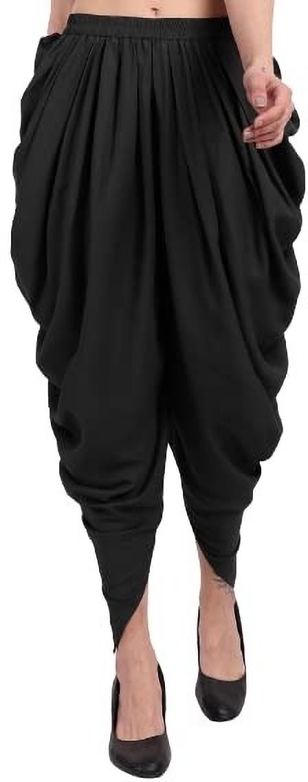 SK Creation Women's Solid Rayon DhotI/Patiala Pants Stylish & Comfortable for Every Occasion Solid Women Dhoti-image-27