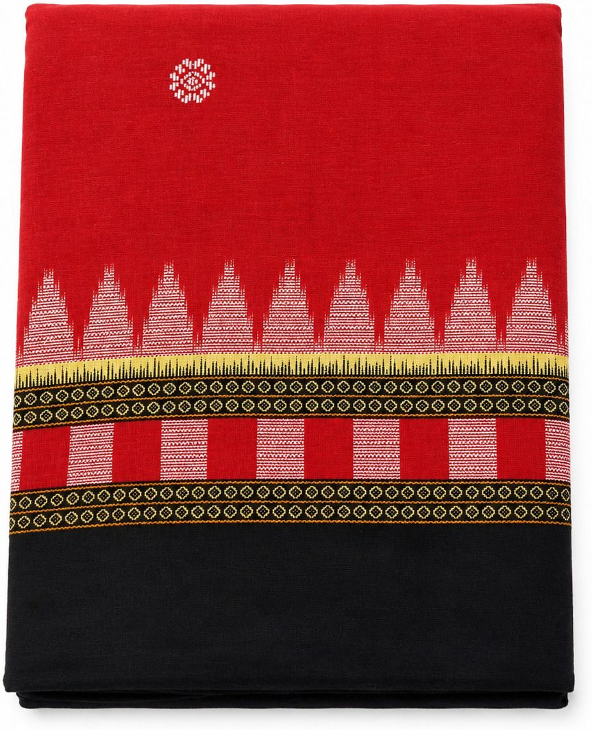 Weavetowear J1 Printed Men Dhoti-picture-41