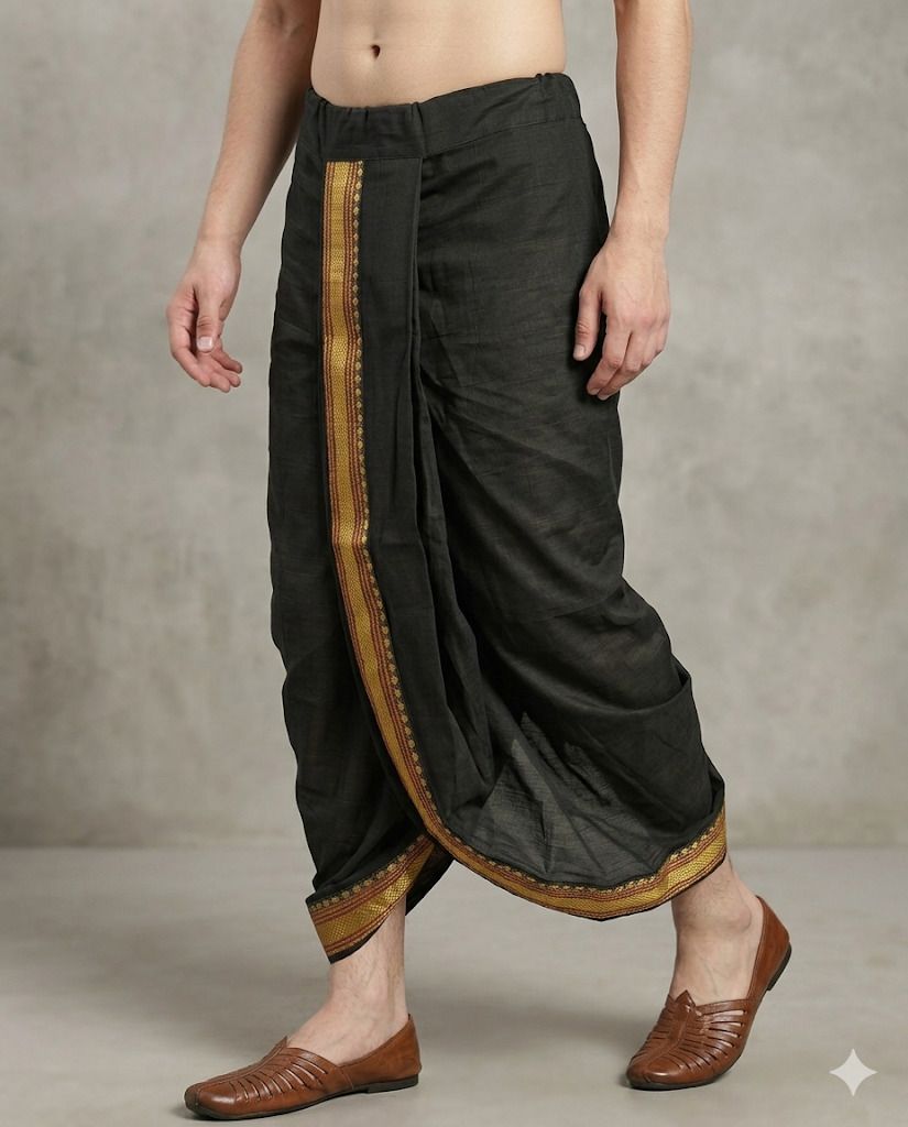 KDENTERPRISE Solid Men Dhoti-picture-15