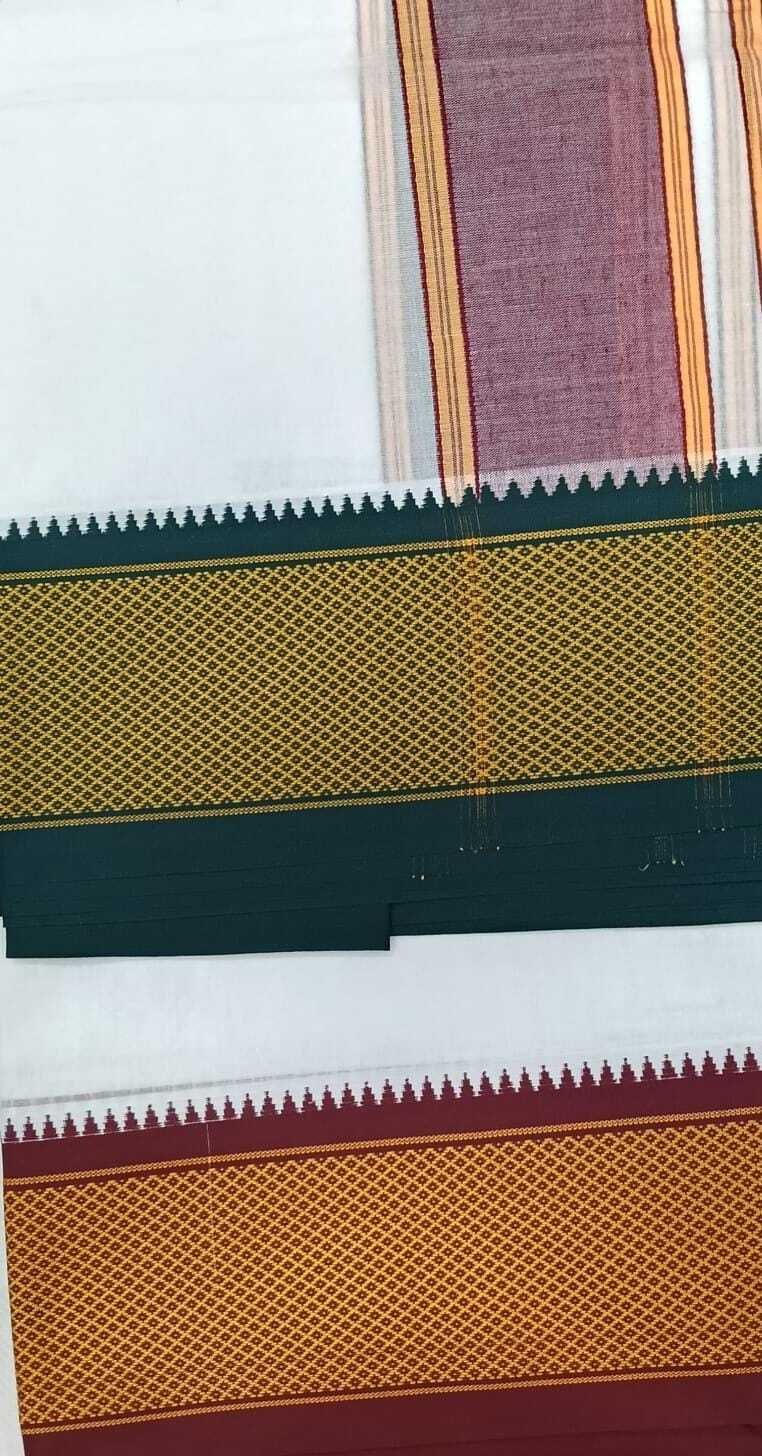 Vadasery 3.6M / 8Muzham / 16kan Mayilkan Men Dhoti-picture-40