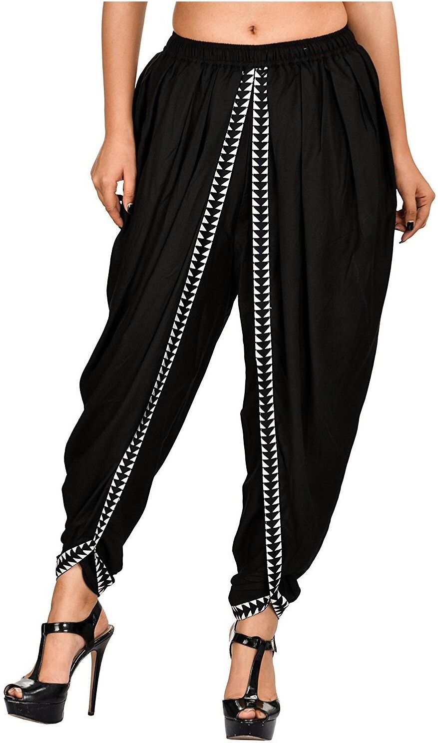 VAIDIKI Embellished, Solid Women Dhoti