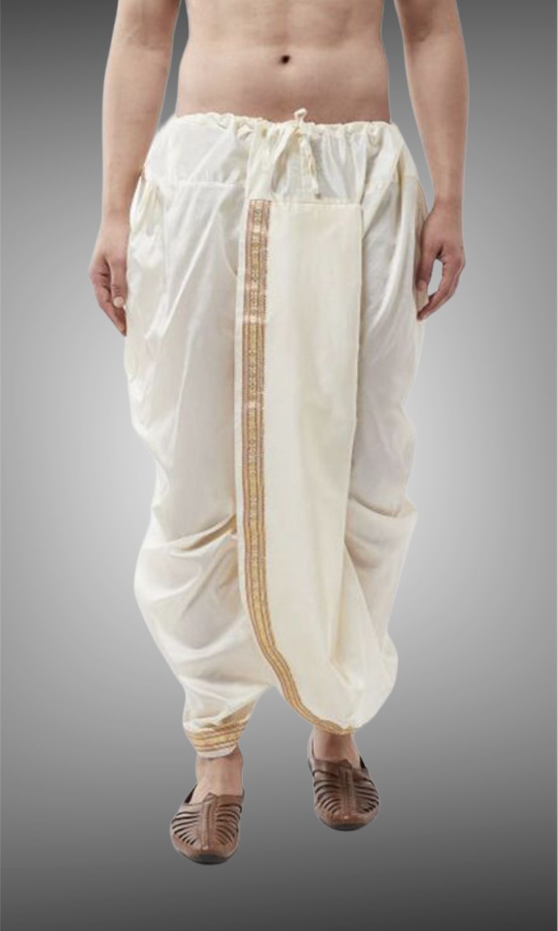 Svatantra Embroidered Men Dhoti-picture-16