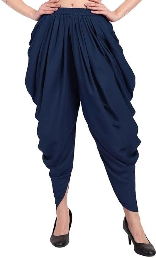 YUKATA Solid Women Dhoti-image-40