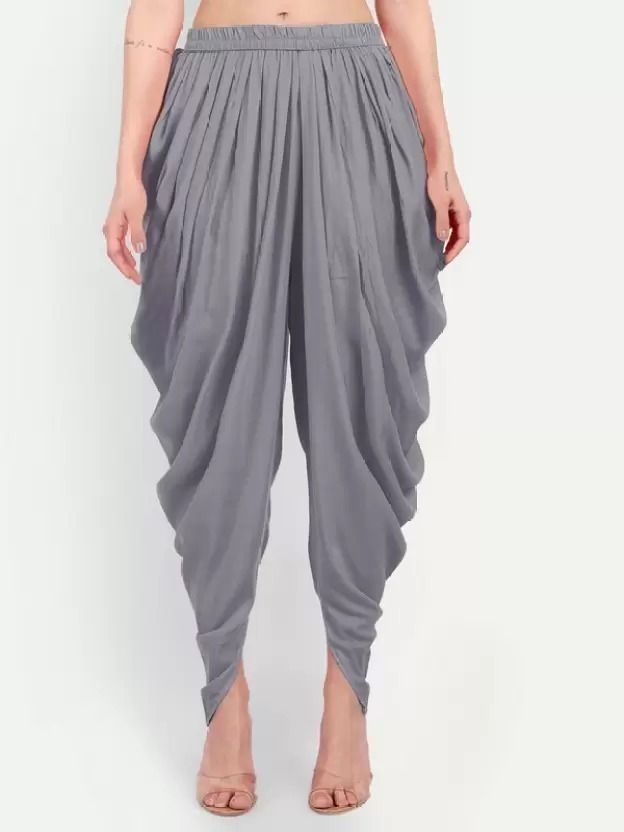 SSR FASHION Stylish/Loose Fit Women's Solid Rayon Fabric Dhoti Pant/Patiala/Harem Pant Solid Women Dhoti-picture-20
