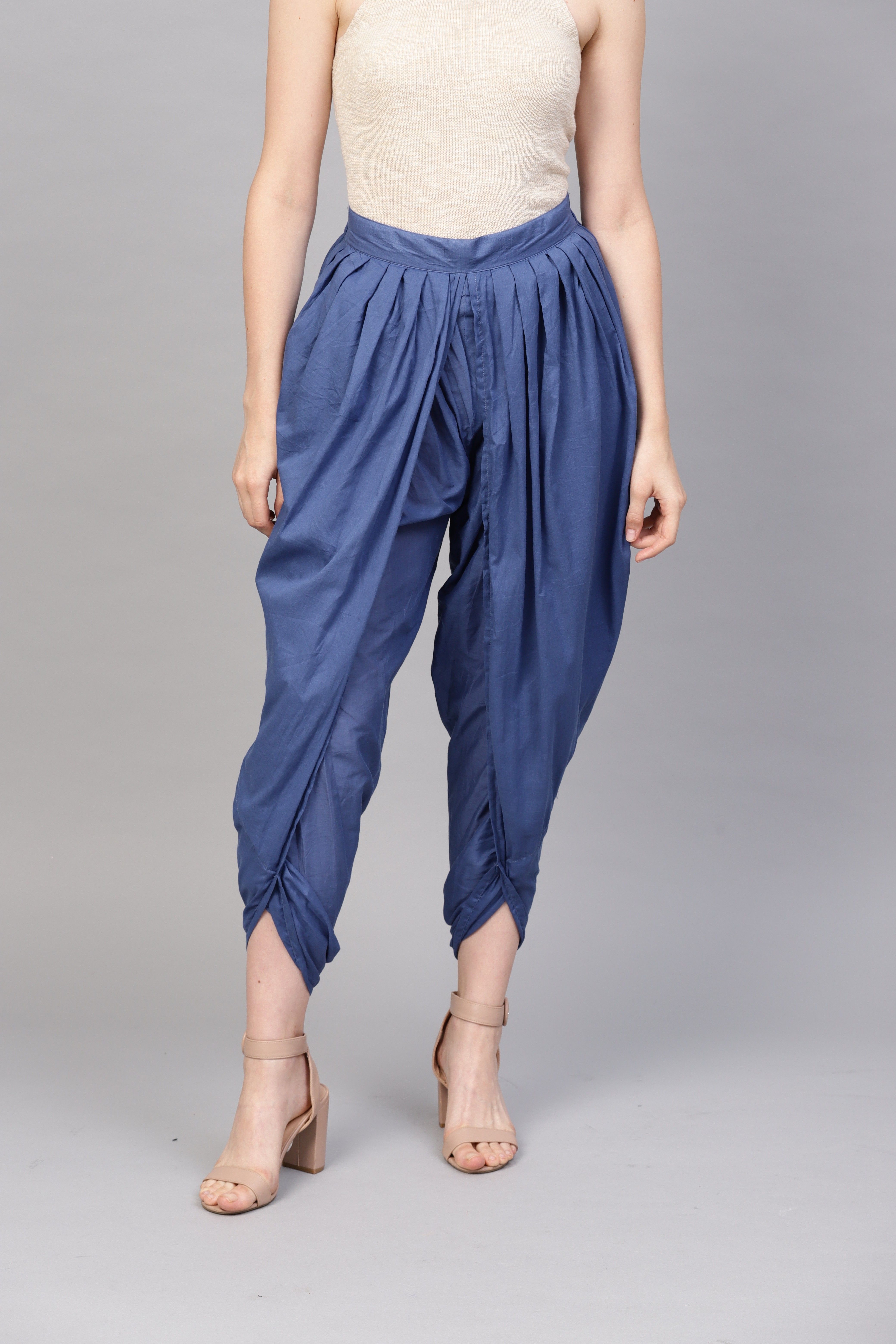 Indo Era Solid Women Dhoti-picture-15