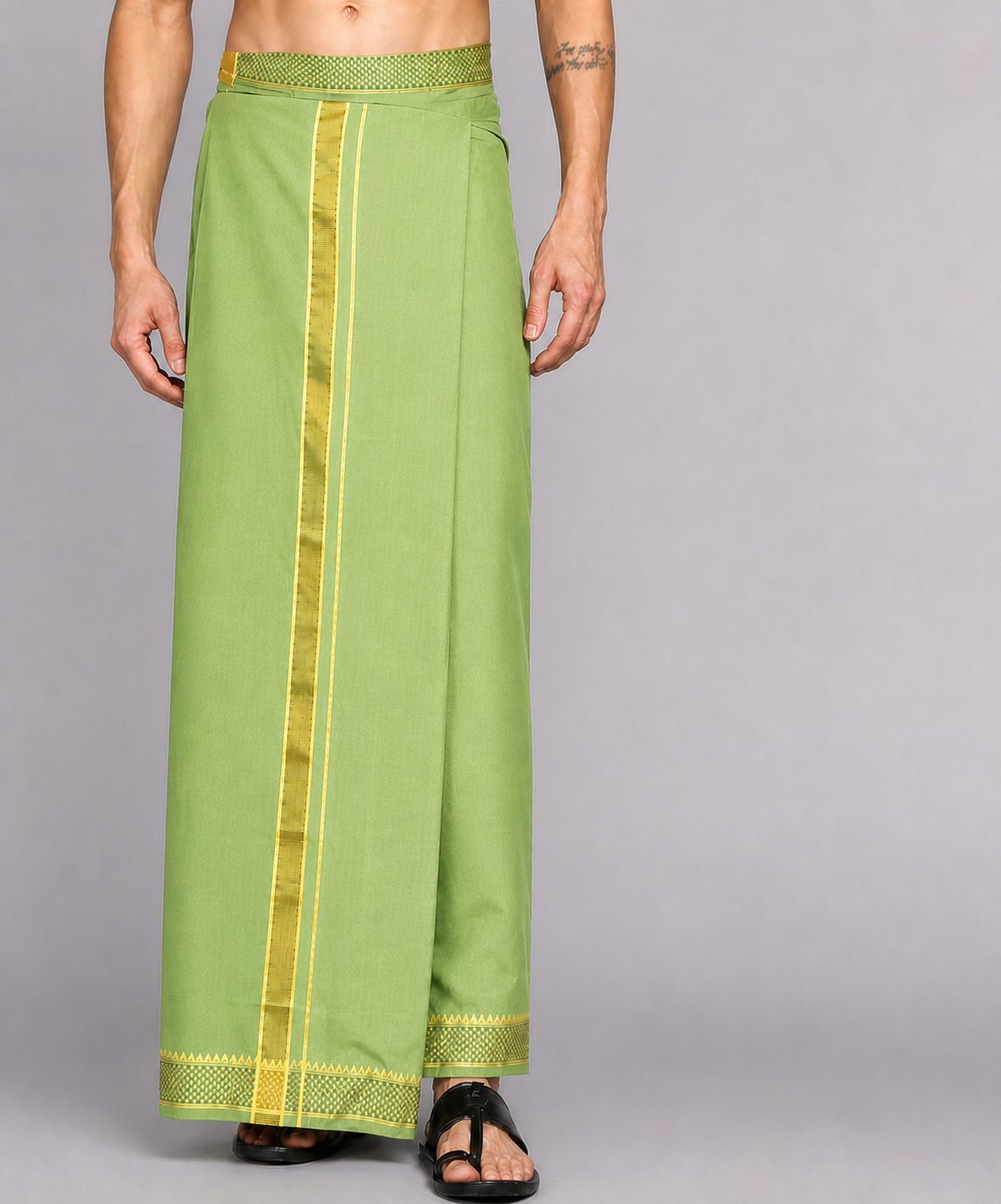 Shriharifabs Solid Men Dhoti-picture-12