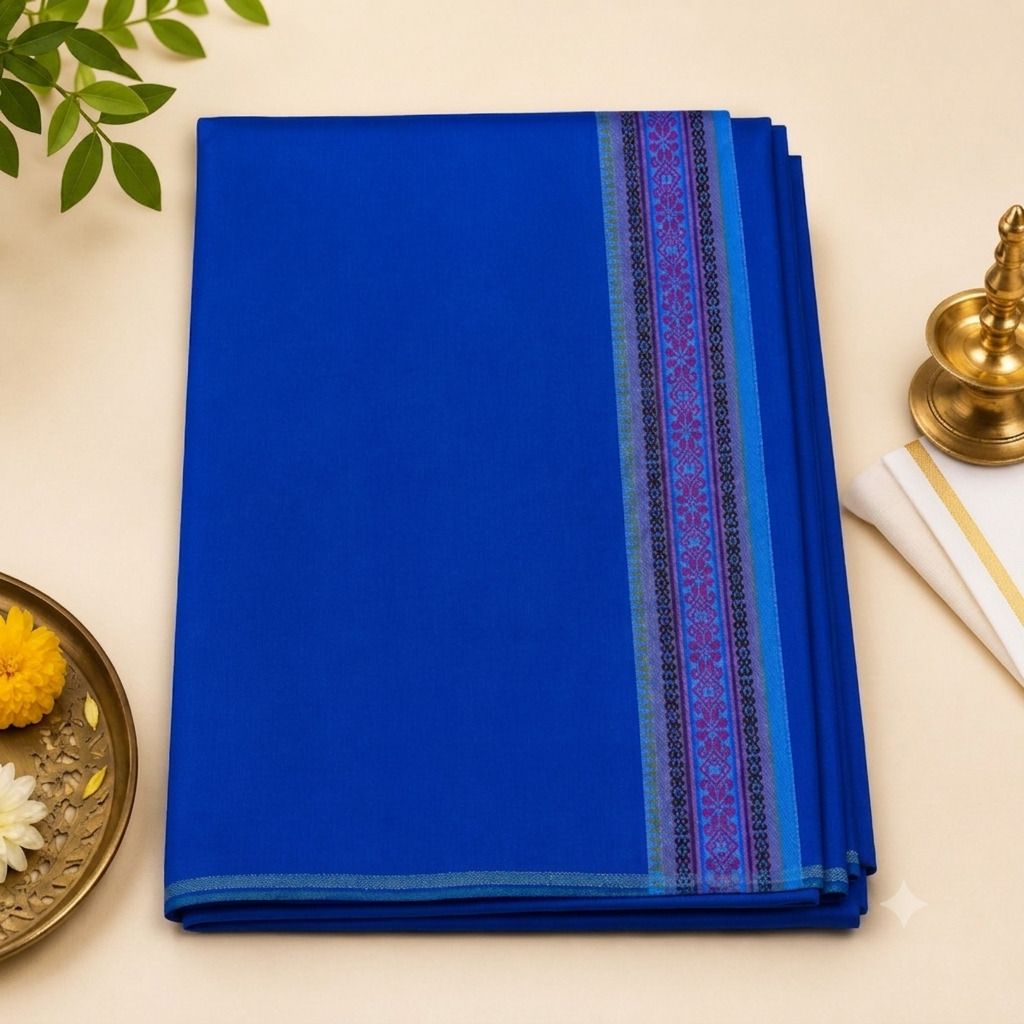 BongoHridoy Cotton Mills Bandhan 100% Cotton Mercerised Dhoti | Super Fine Solid Men Dhoti-picture-10