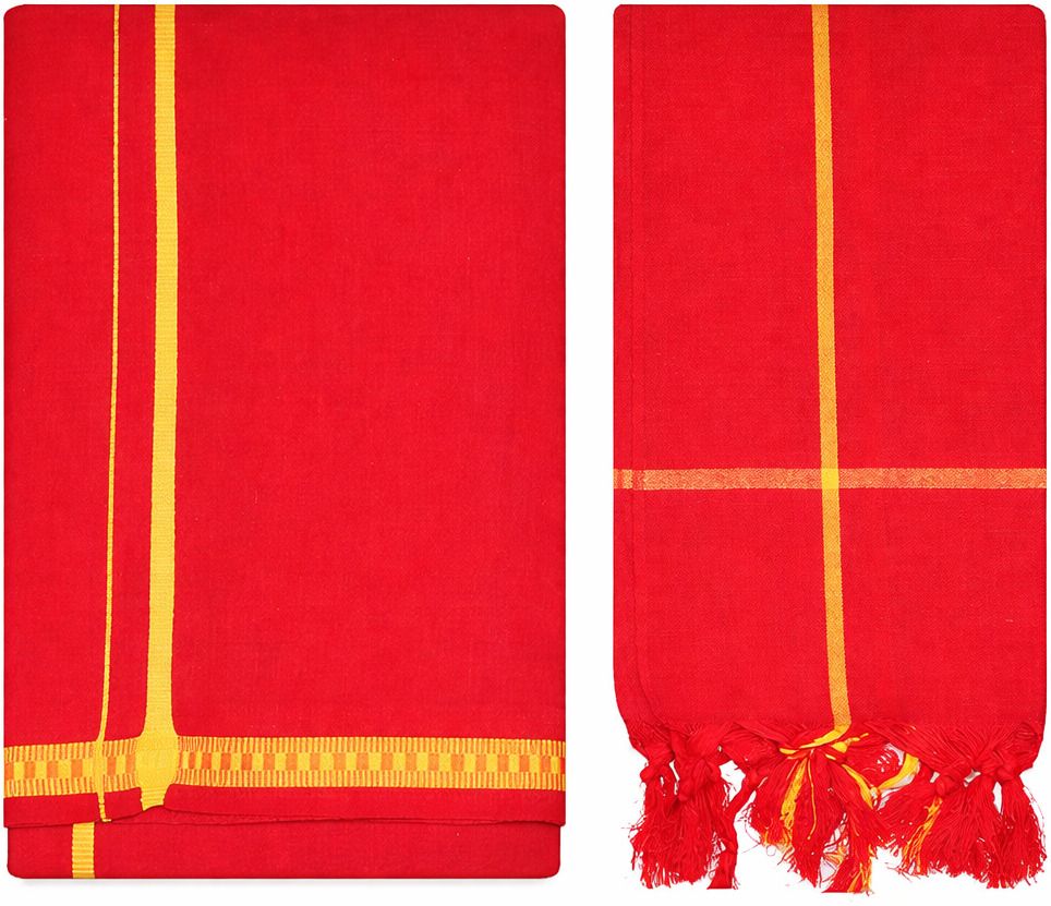Shriharifabs Premium Cotton Solid Men Dhoti-picture-11