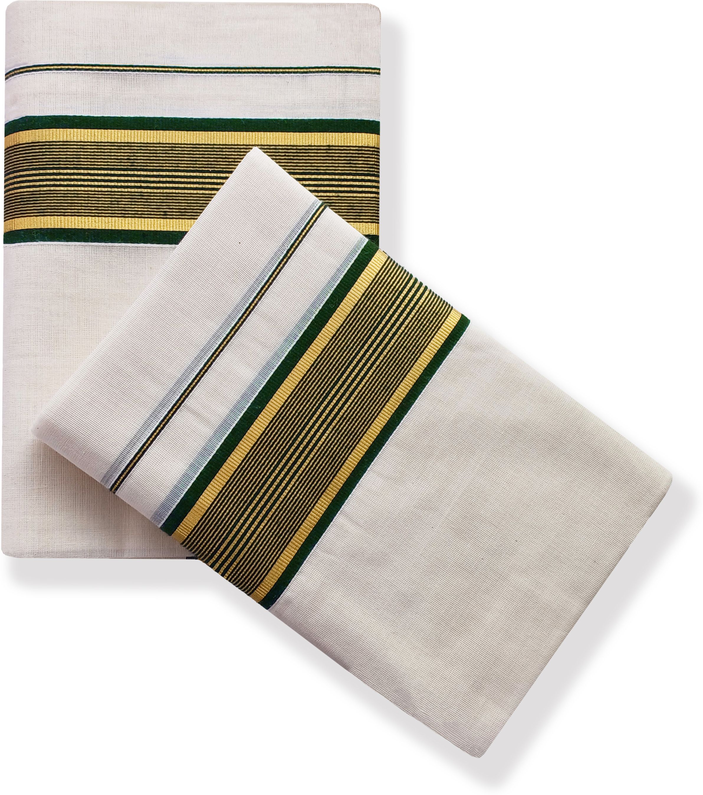 Vairavaa Tex VT 4226 Dark Green Single Set Mundu Solid Women Dhoti-picture-15