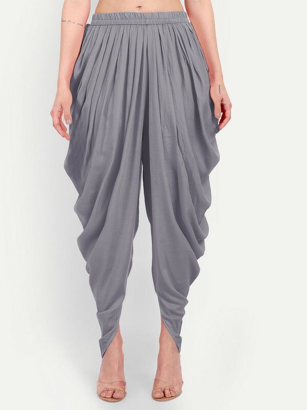 Sajke Rayon Fabric Solid Women Dhoti