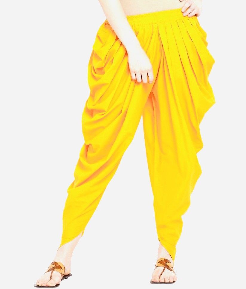 Prashra Solid Women Dhoti