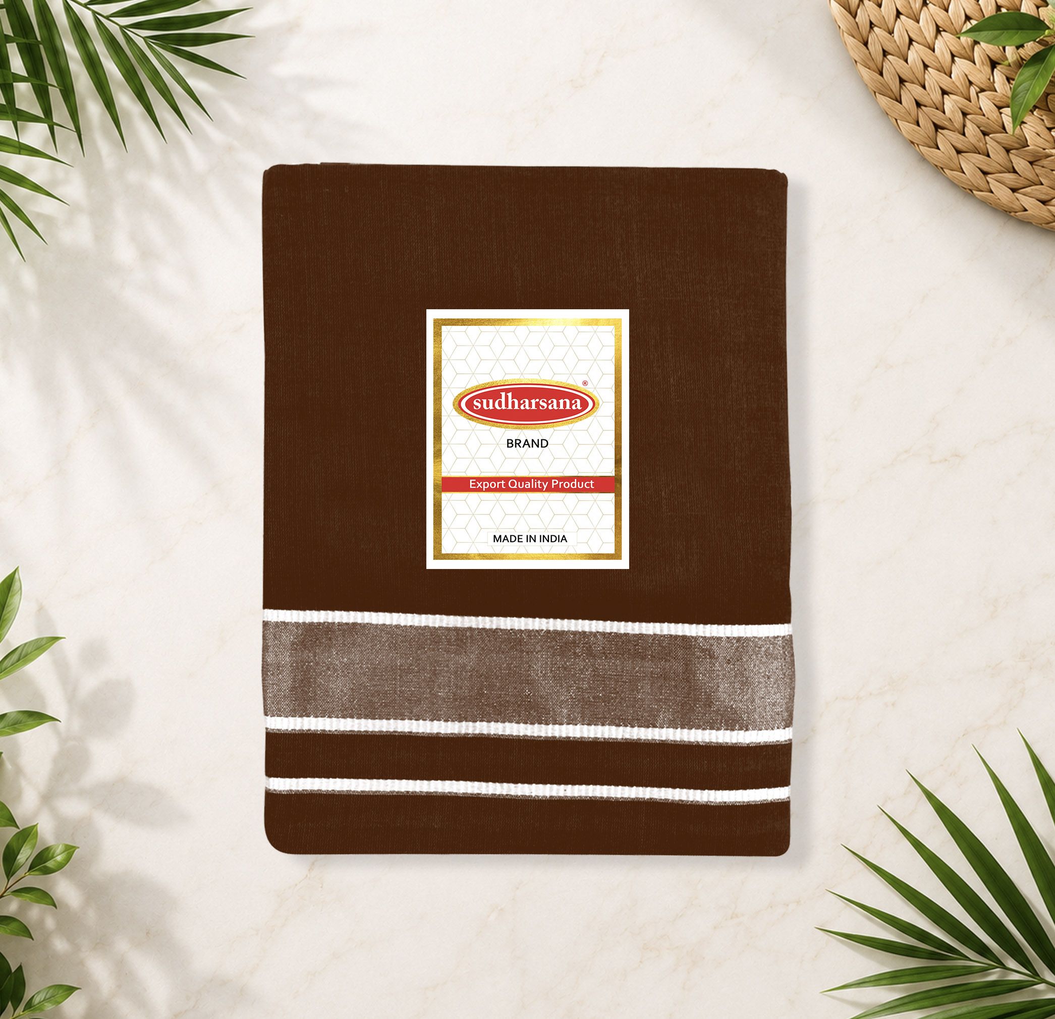 sudharsana Solid Men Dhoti-image-4