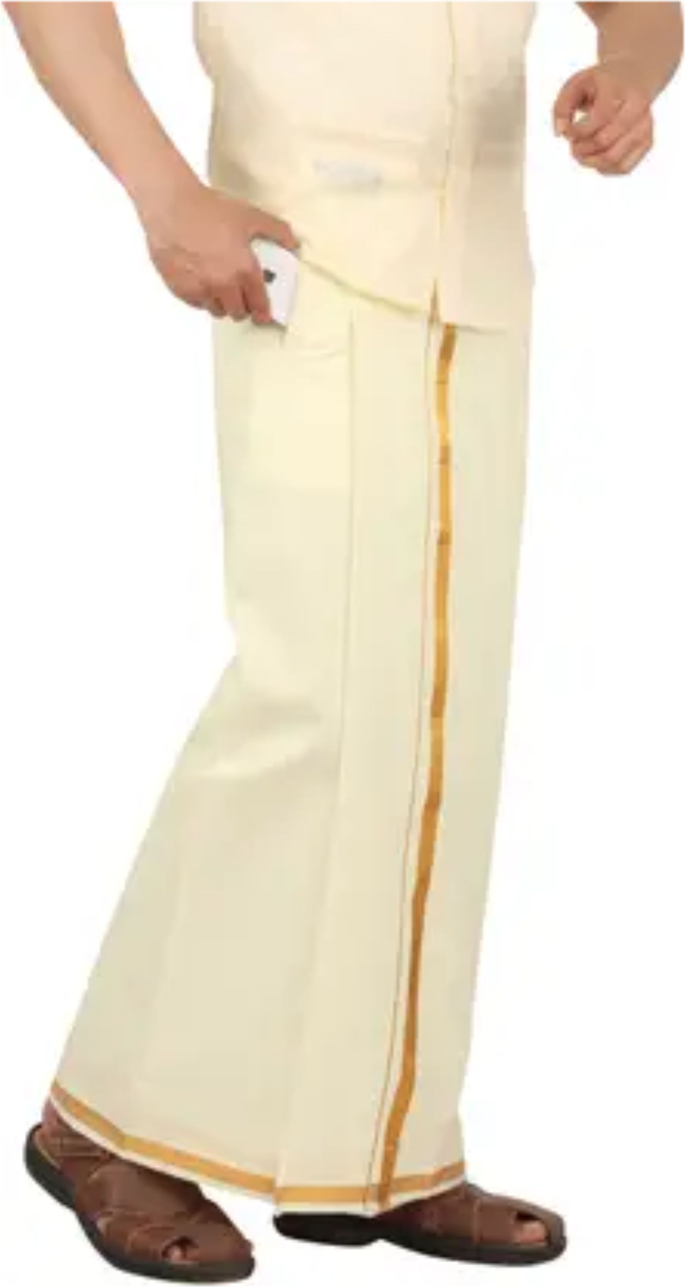 Gugaliya Solid Men Dhoti-picture-28