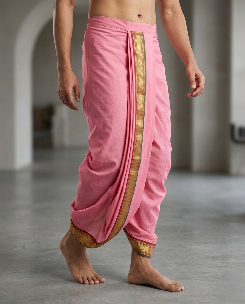 KDENTERPRISE Solid Men Dhoti-picture-11