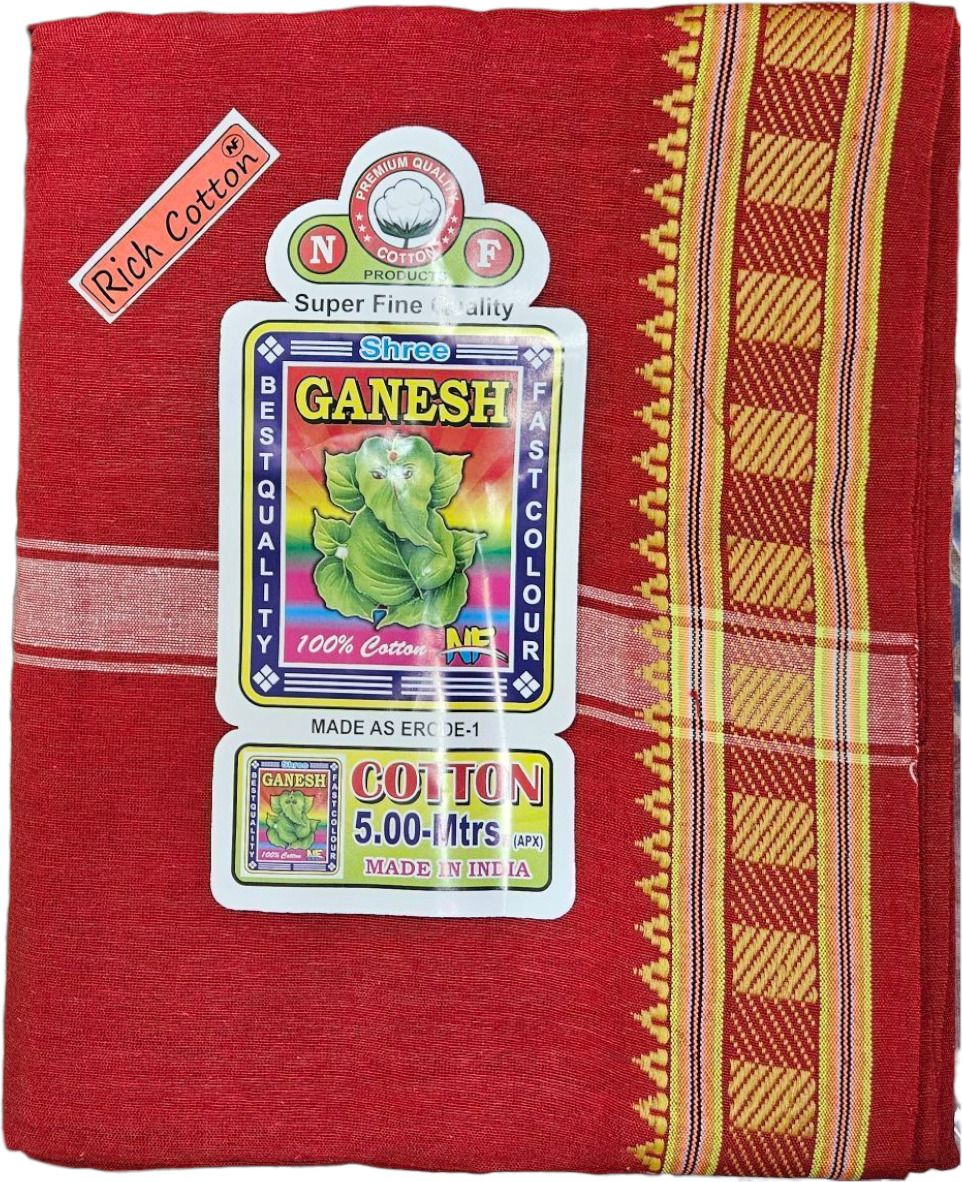Shree Ganesh Solid Men Dhoti-image-35