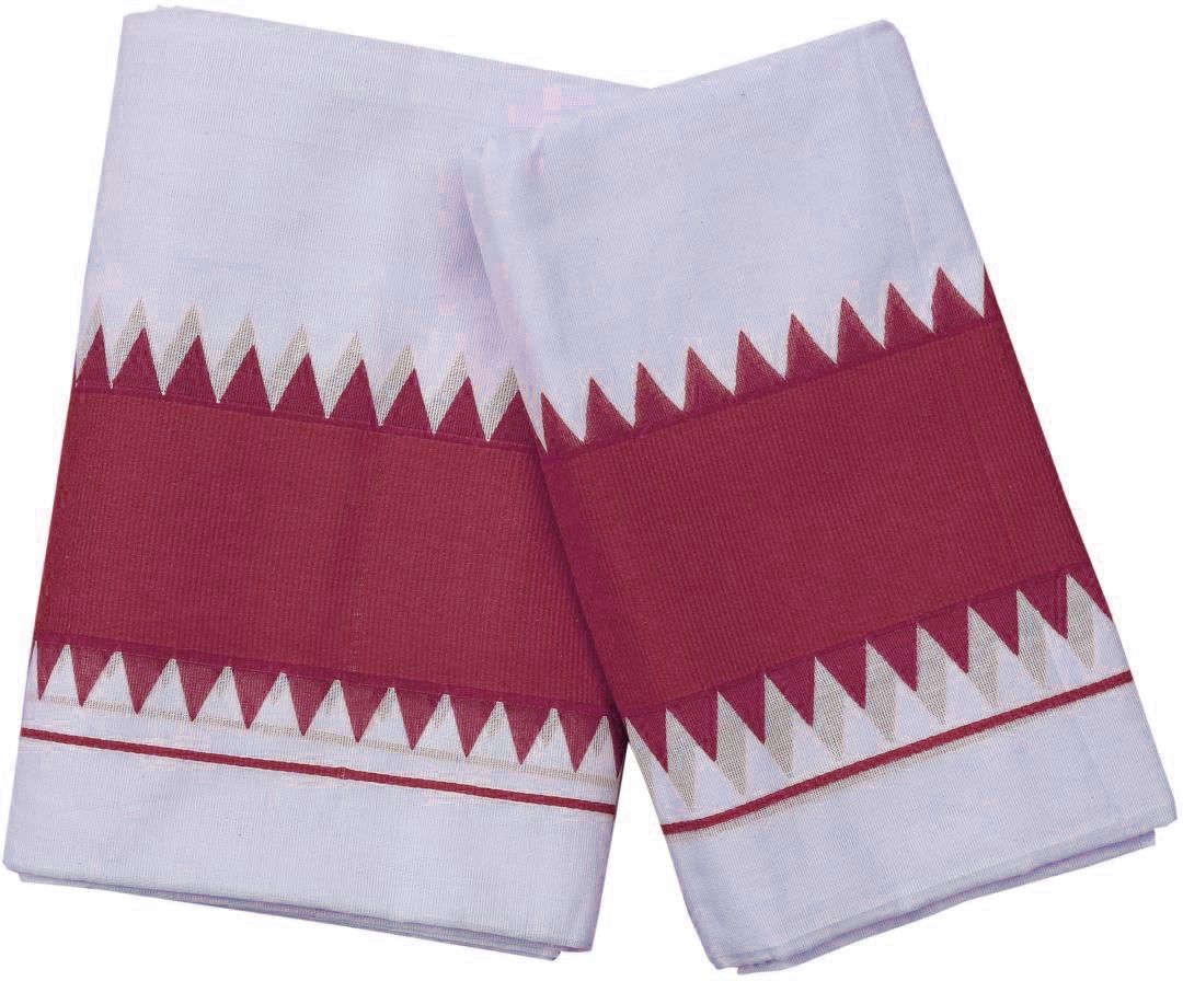 SJSilk Cotton Set Mundu Solid Women Dhoti-picture-17