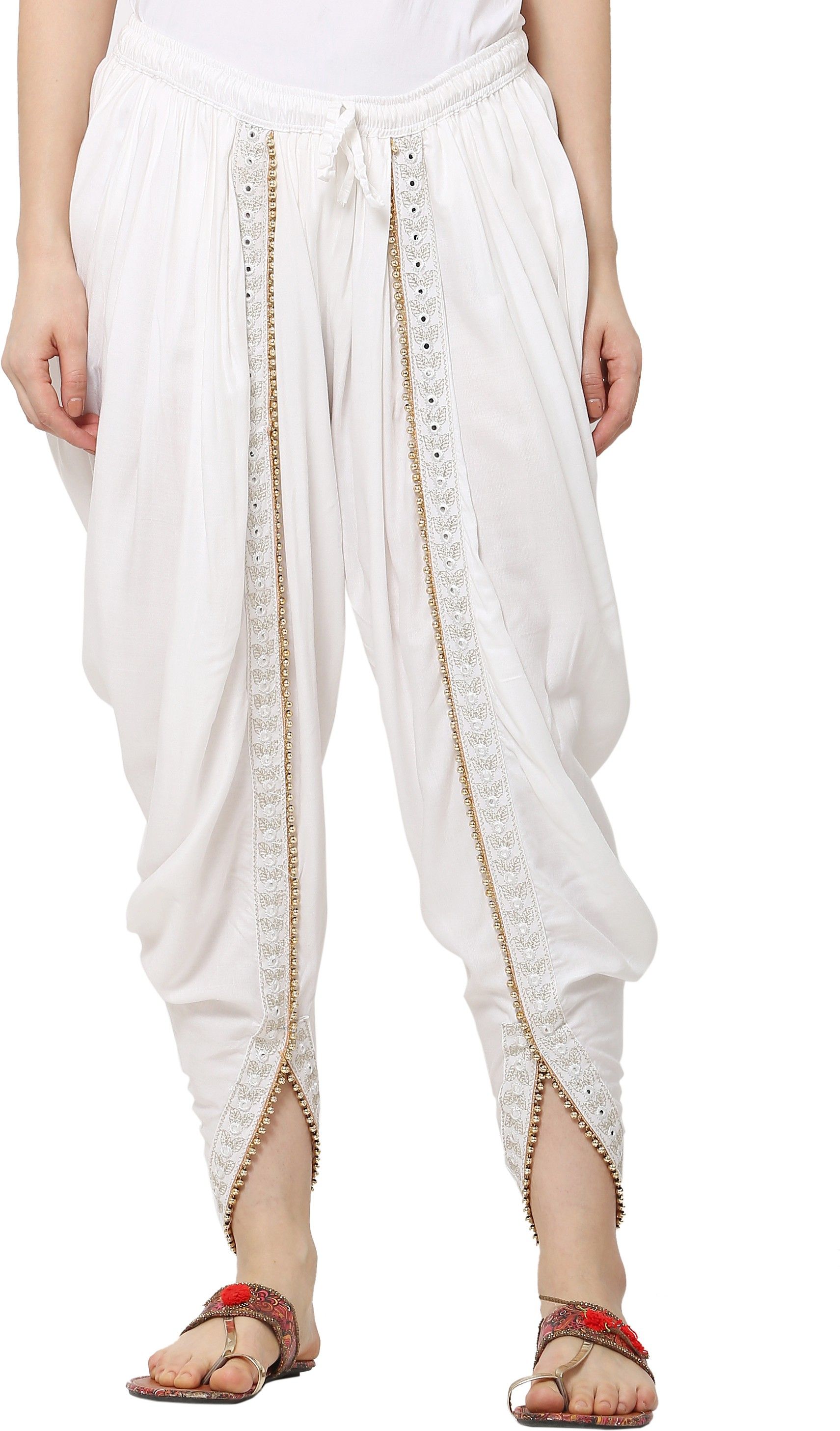 R K Fashion Solid Women Dhoti