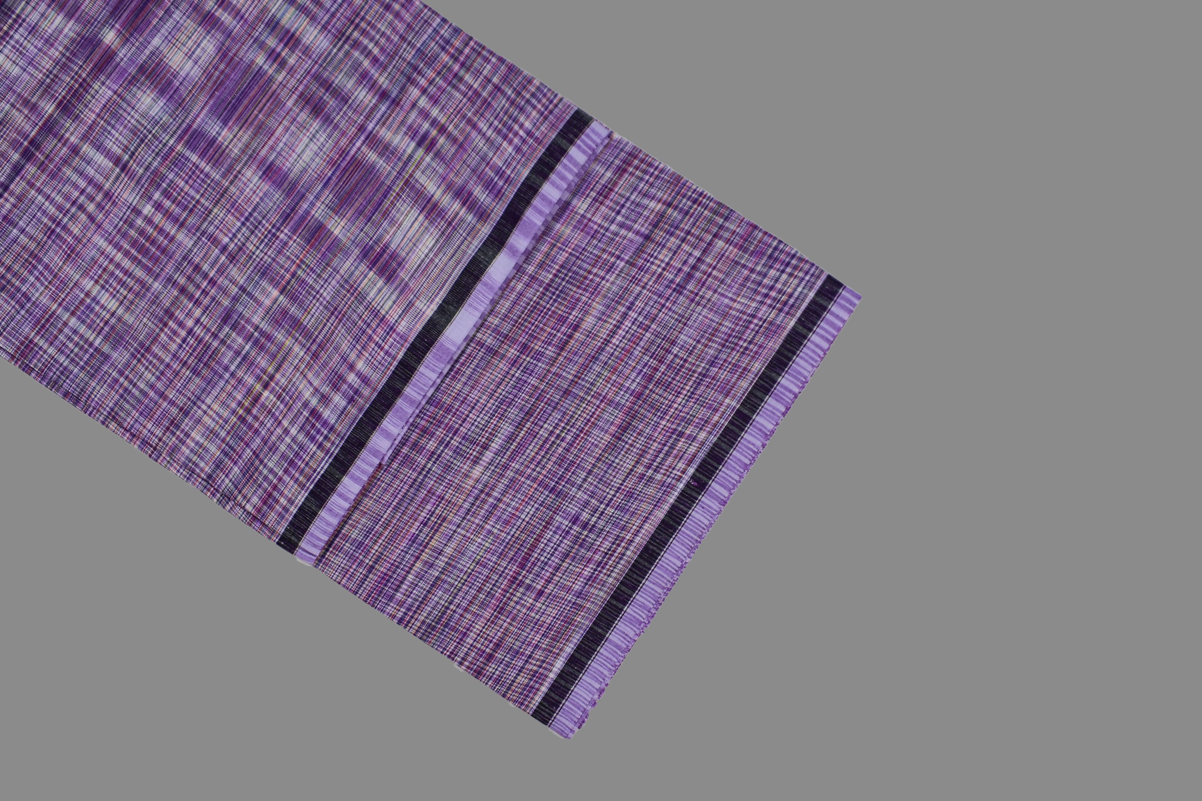 Sac Shree Aparaajeet Creations Premium quality Men's Orange Khadi print Khadi cotton lungi Self Design Men Dhoti-picture-33