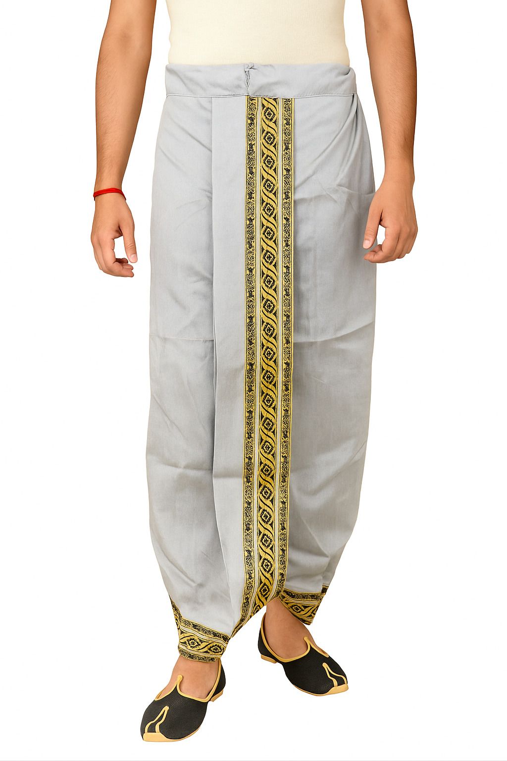 Chandra Men's Dhoti Pant – Free Size, Comfortable Solid Men Dhoti-picture-10