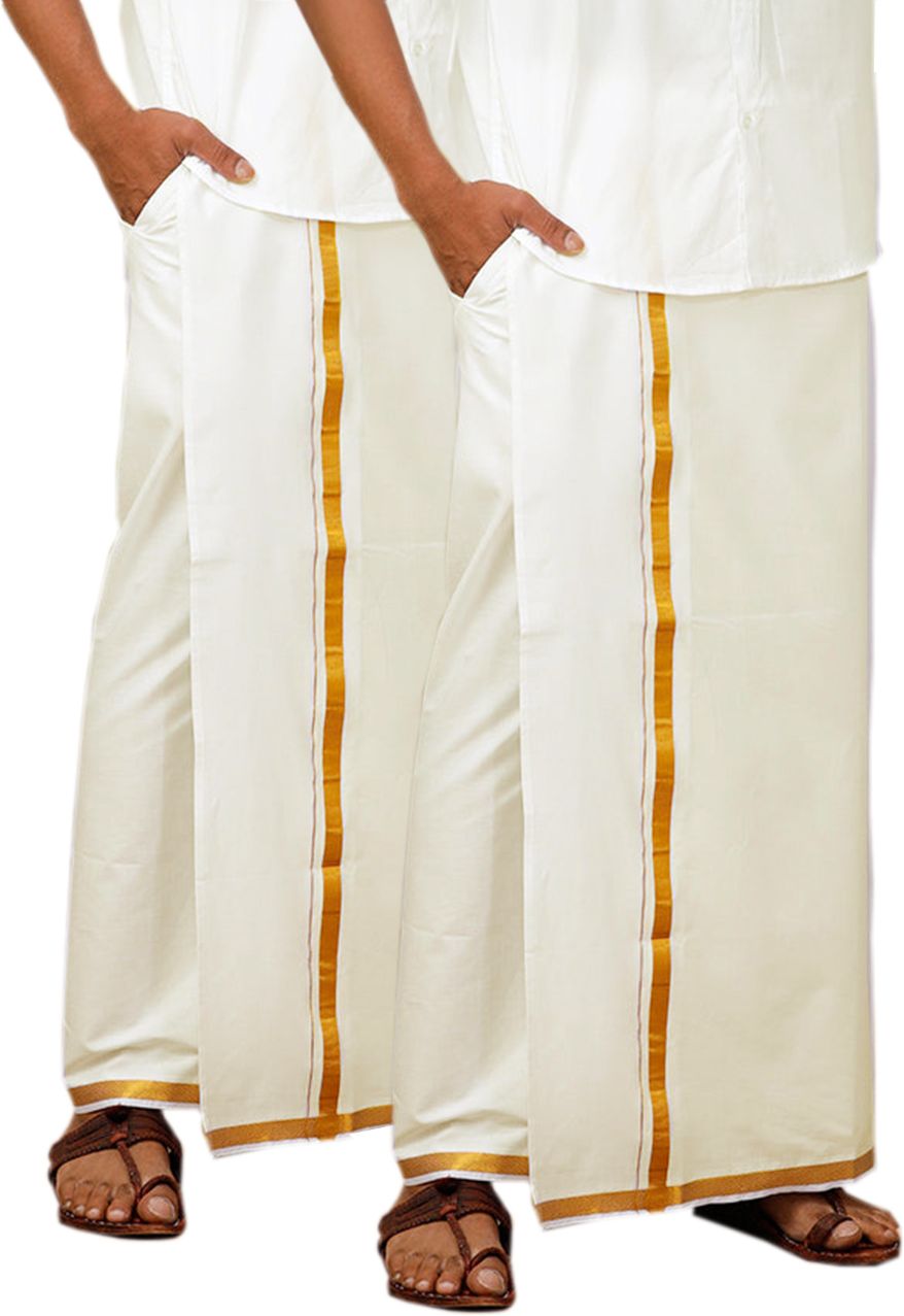 Ramraj Cotton Solid Men Dhoti-image-49