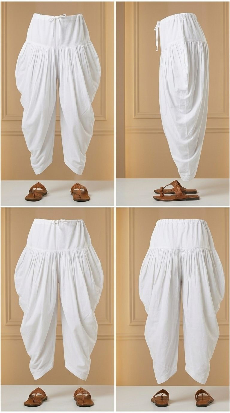 StyleVault Solid Men Dhoti-picture-27