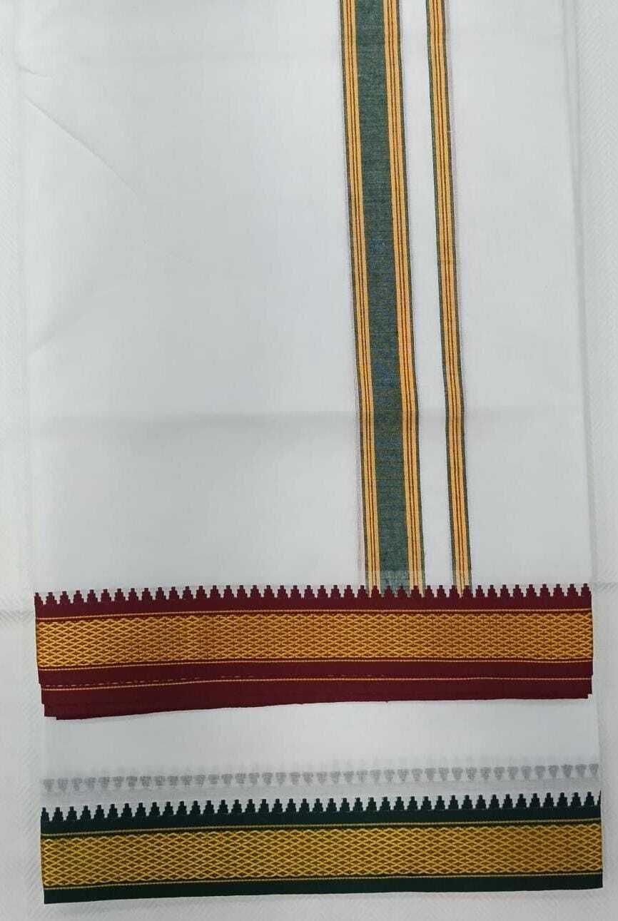 Vadasery 3.6 M/ 8 Muzham 5 Mayilkan Men Dhoti-picture-11