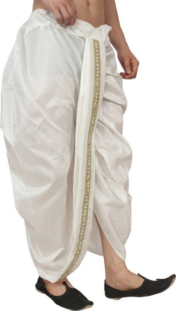 FANZI Solid Men Dhoti-picture-11