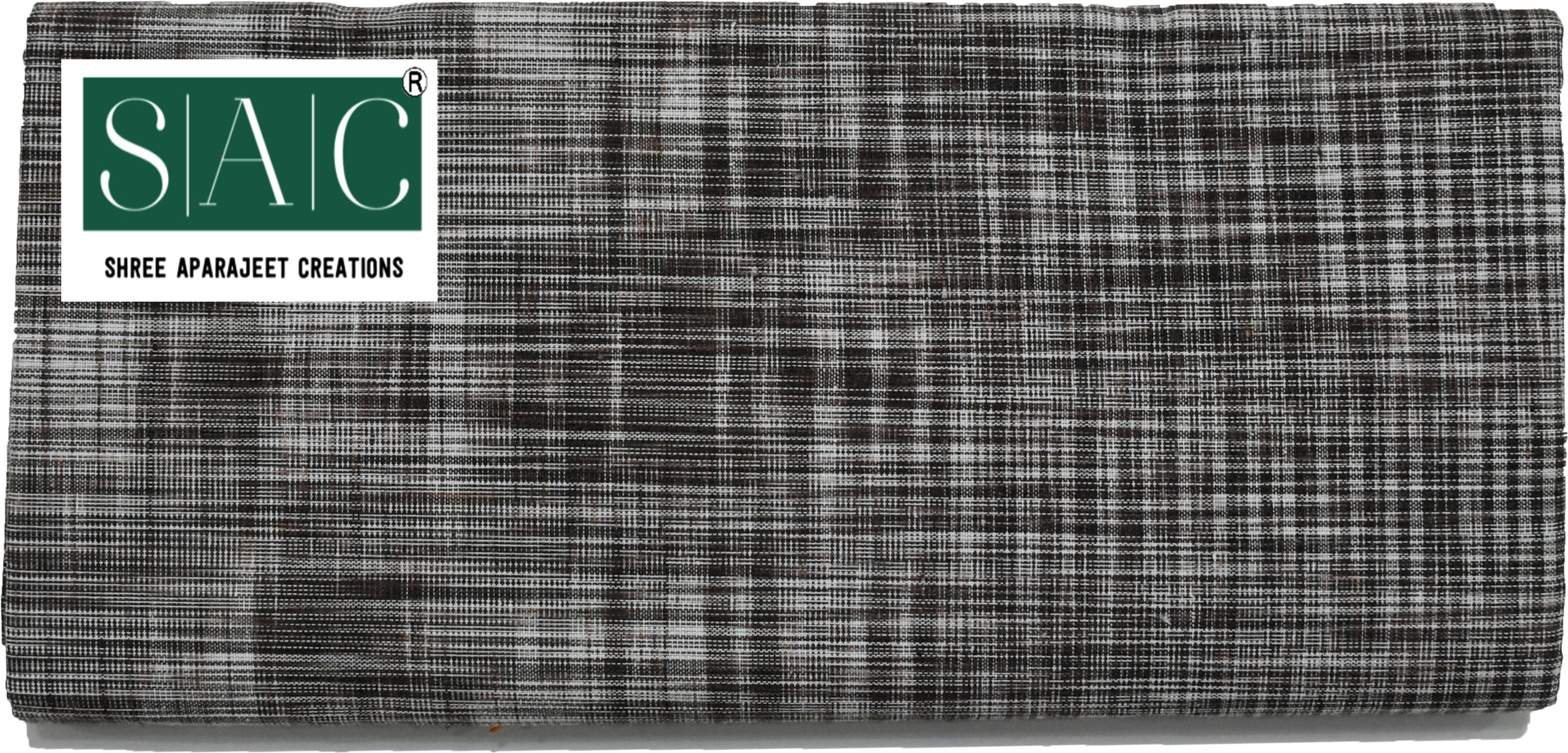 Sac Shree Aparaajeet Creations Premium quality Men's Black Khadi print Khadi cotton lungi Self Design, Solid, Striped Men Dhoti-picture-34