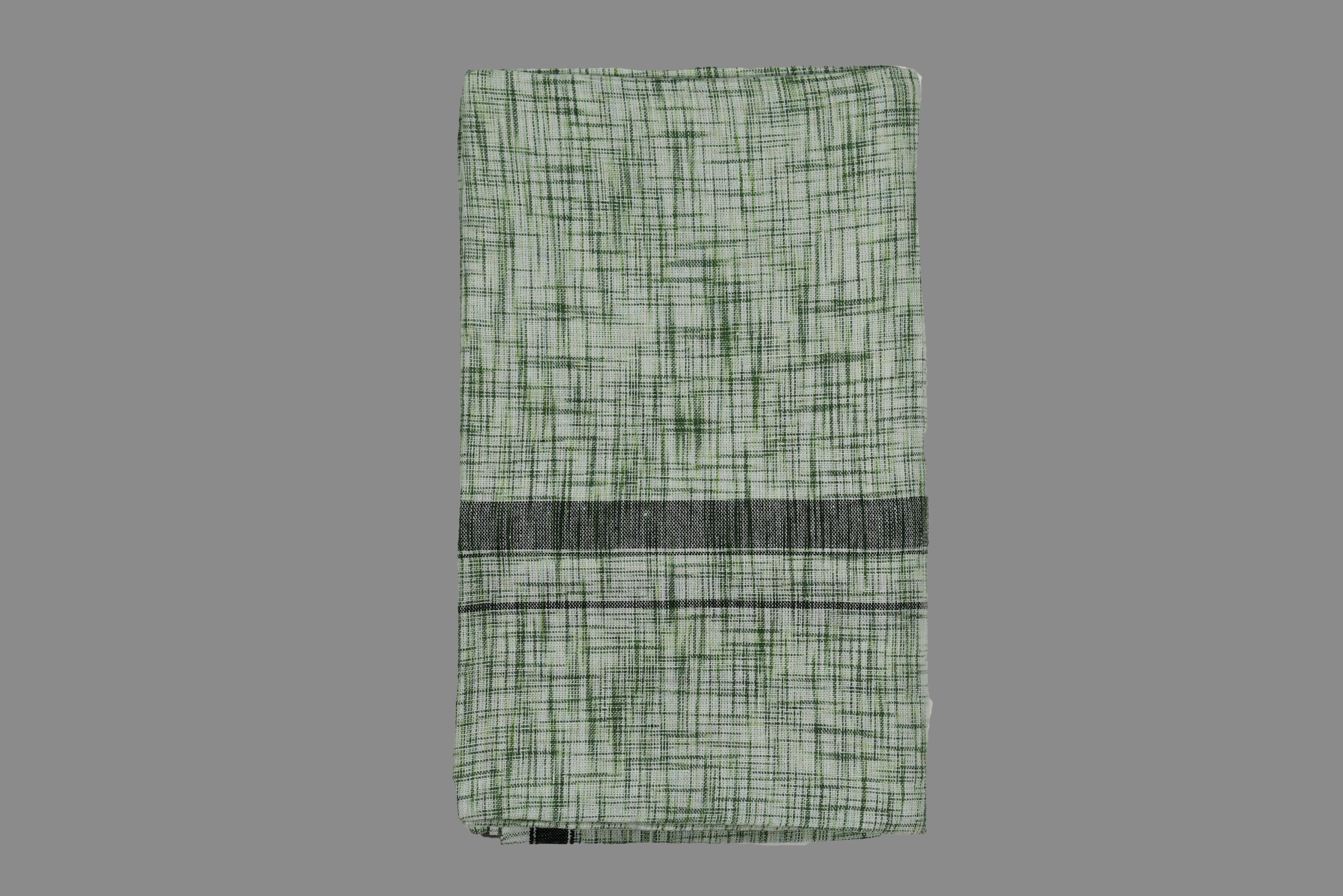 Sac Shree Aparaajeet Creations Premium quality Men's Green Khadi print Khadi cotton lungi Self Design, Solid, Striped Men Dhoti-picture-47