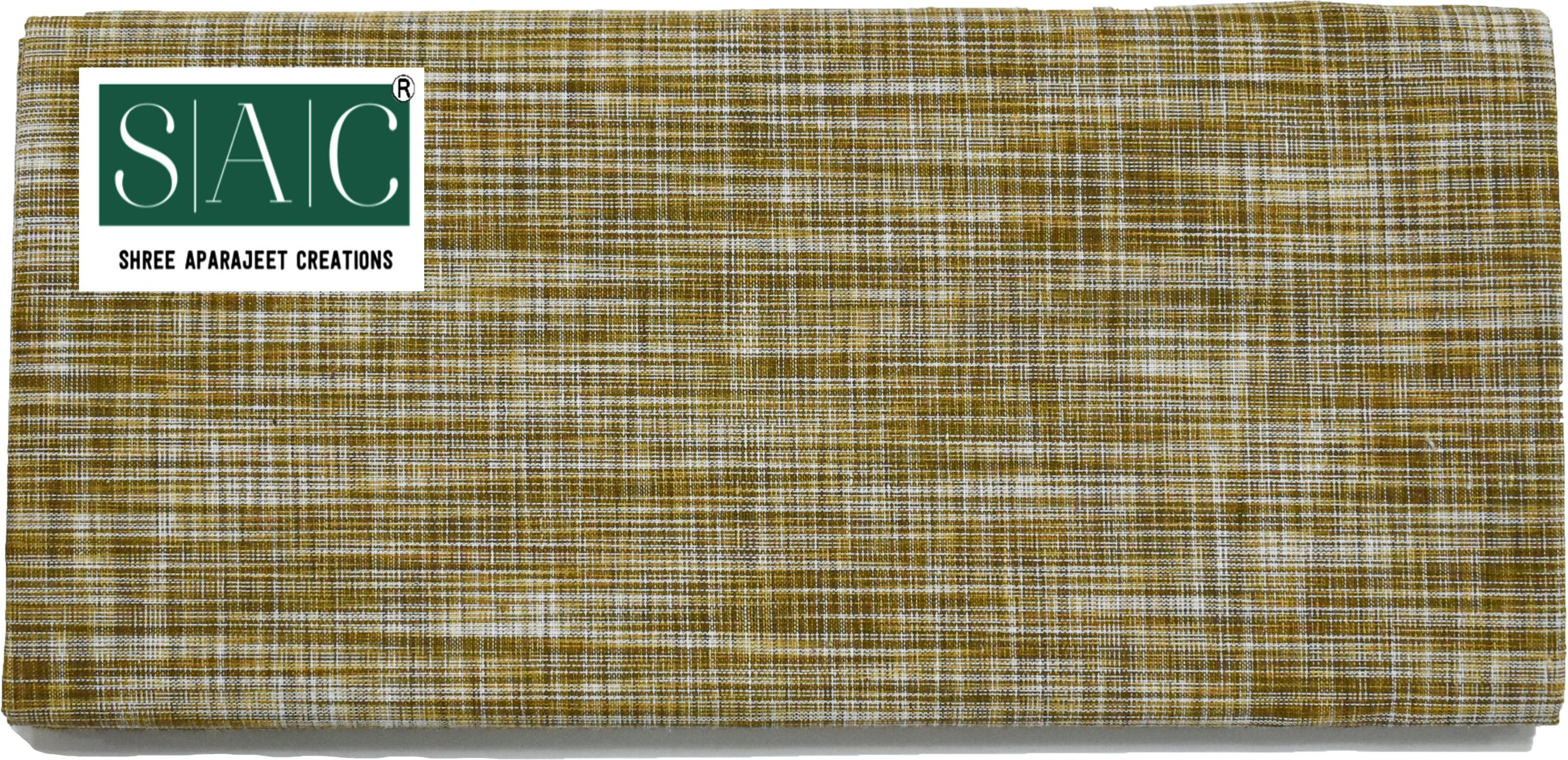 Sac Shree Aparaajeet Creations Premium quality Men's Gold Khadi print Khadi cotton lungi Self Design, Solid, Striped Men Dhoti-picture-31