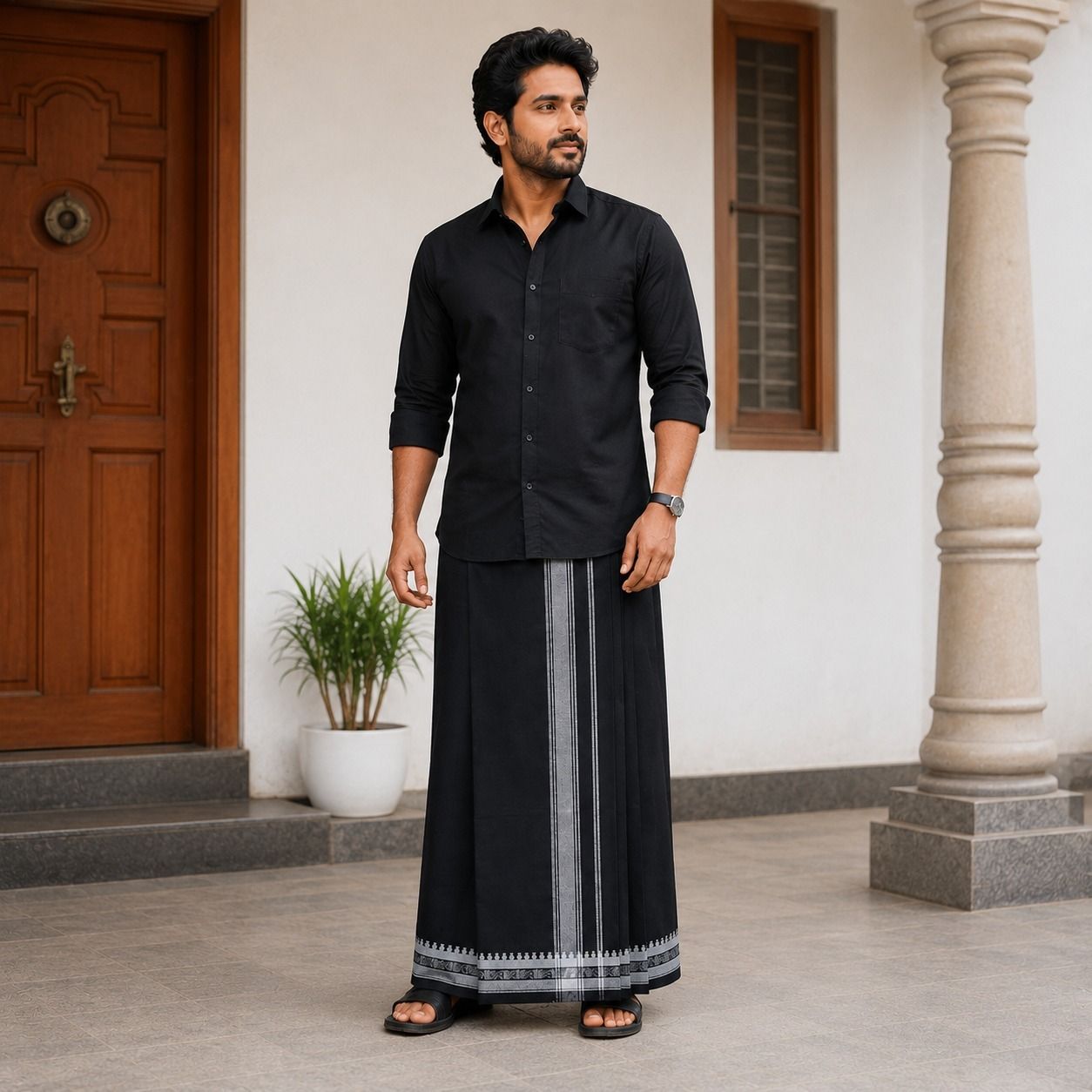 Bonspire Global Men Dhoti-picture-21
