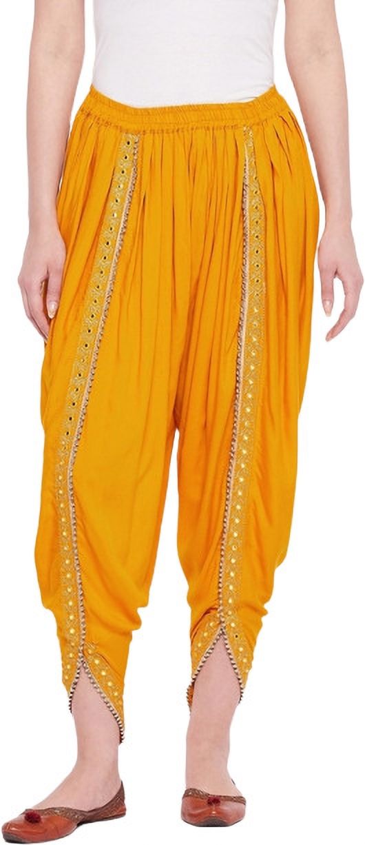 MYRIADCH Solid Women Dhoti-picture-11