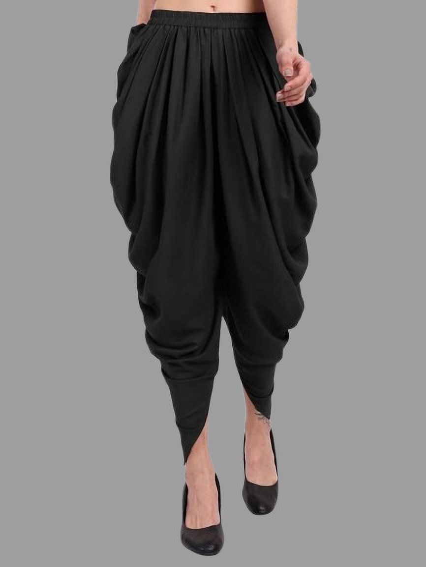 SK Creation Women’s Solid Rayon Dhoti/Patiala Pants | Soft & Comfortable Ethnic Bottom Wear Solid Women Dhoti-picture-13
