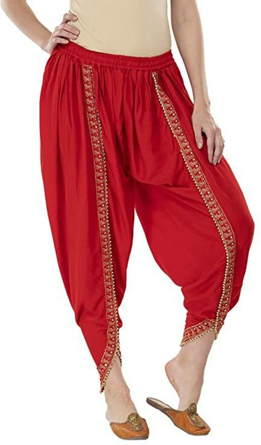 Vriaane Solid Women Dhoti