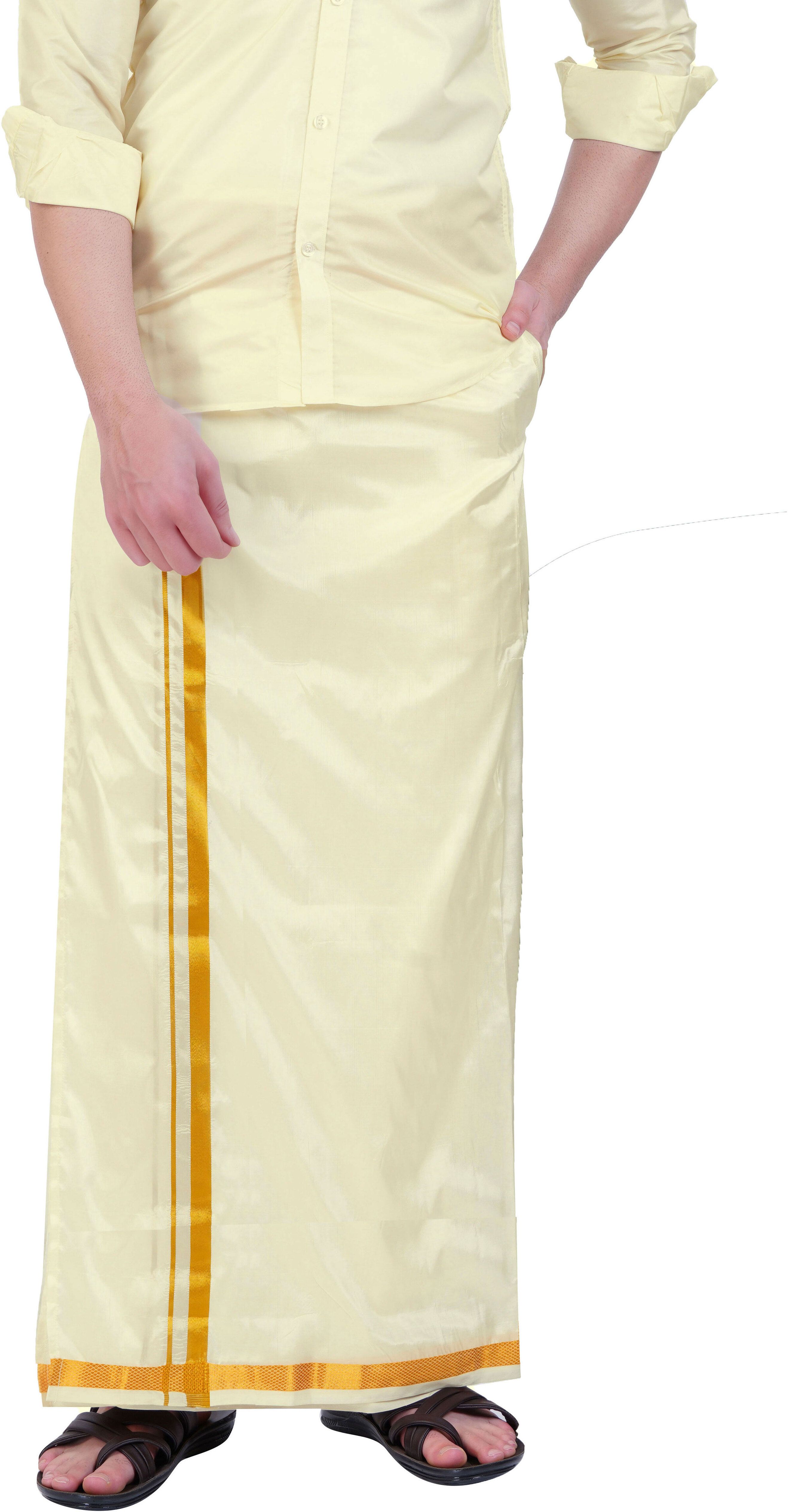Prakasam Cotton Solid Men Dhoti-picture-37
