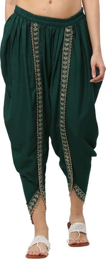 ABFY ZOO Women's Dhoti Pants Solid Women Dhoti-image-23