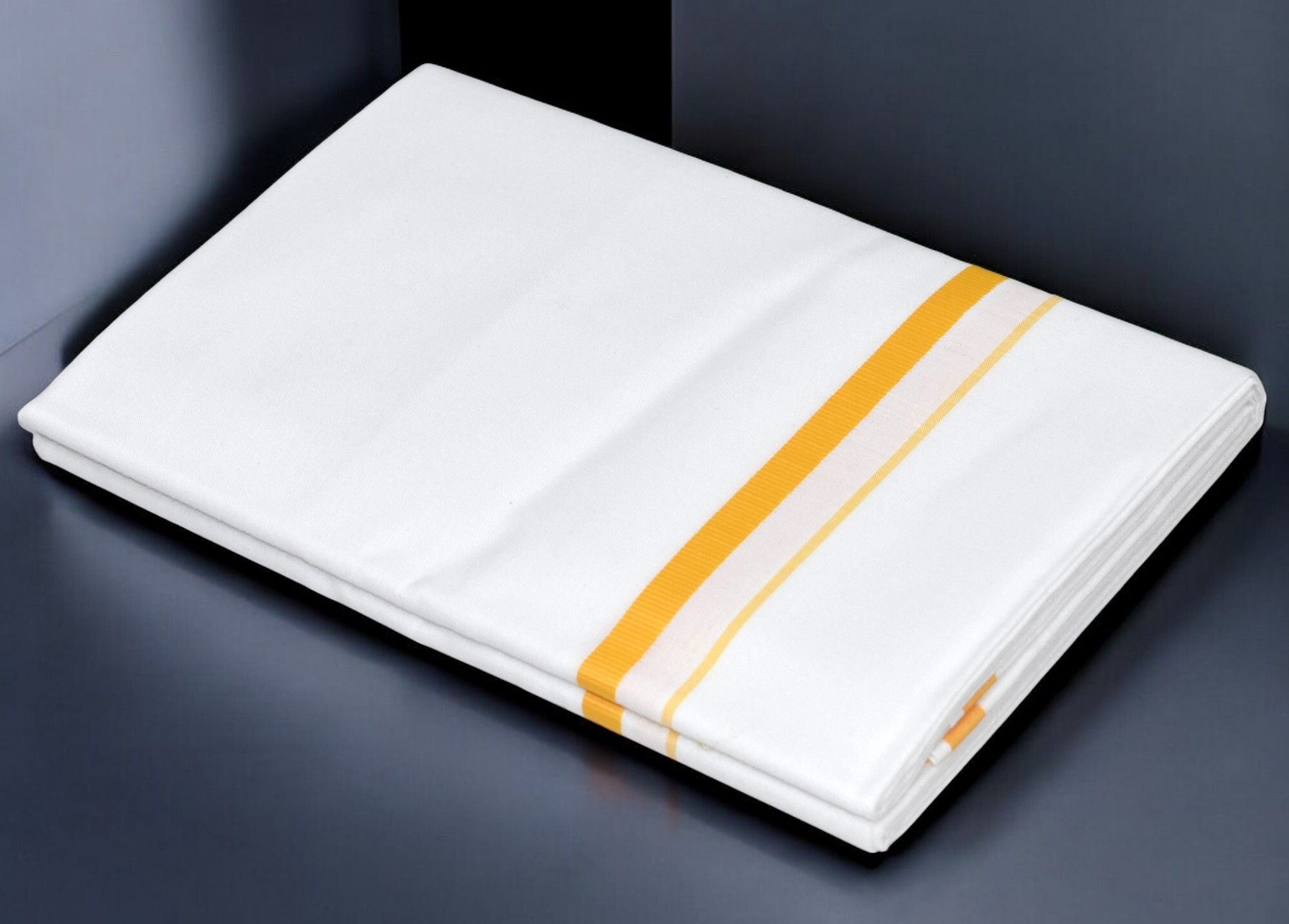 TUNI MANI Luxury Cotton 2.0meter Solid Men Dhoti-image-12