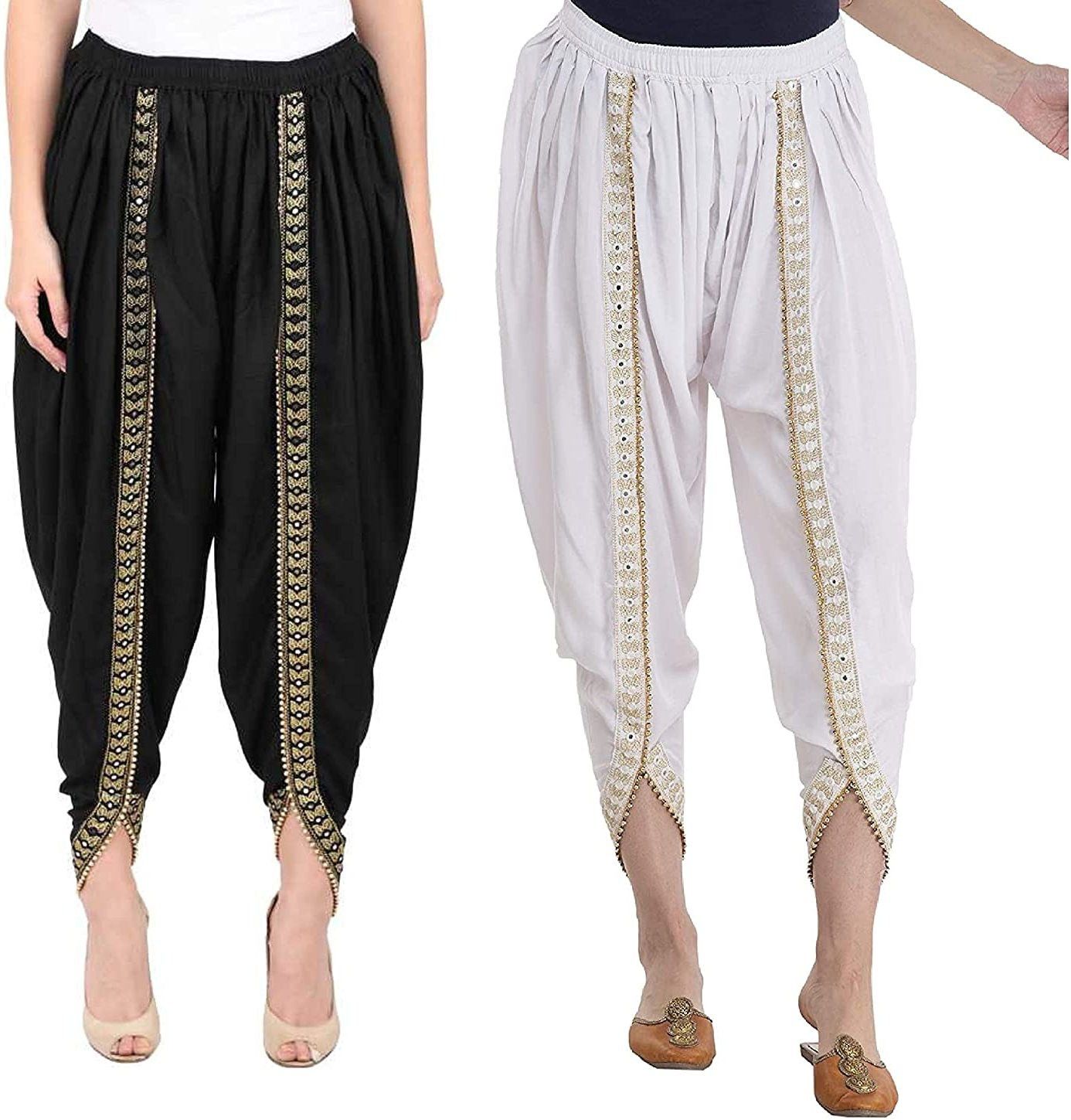 TNQ Solid Women Dhoti-picture-11