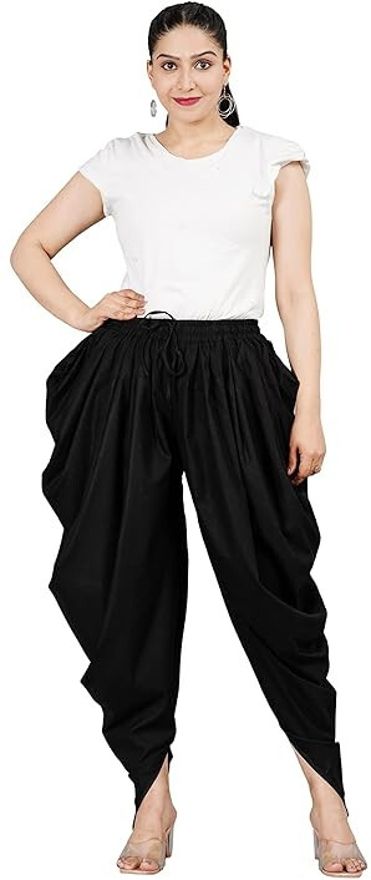 pk creation Women's Solid Rayon Dhoti - Stylish & Comfortable for Every Occasion Solid Women Dhoti