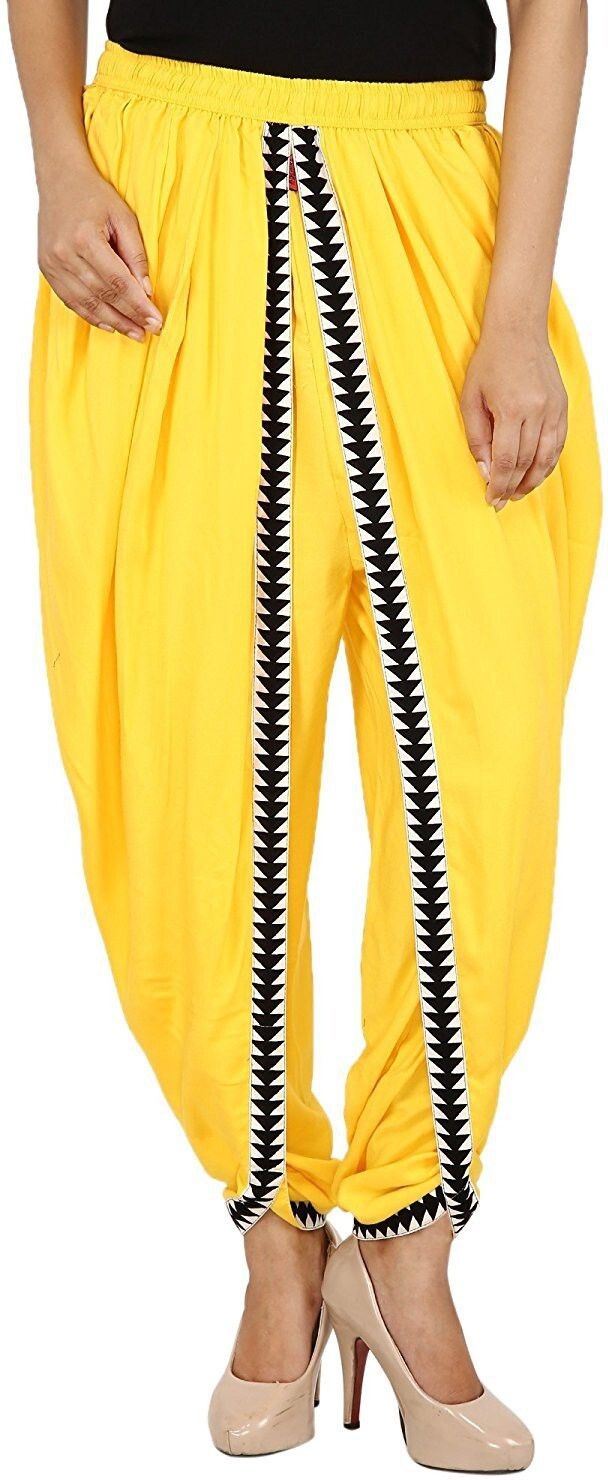 VAIDIKI Embellished, Solid Women Dhoti