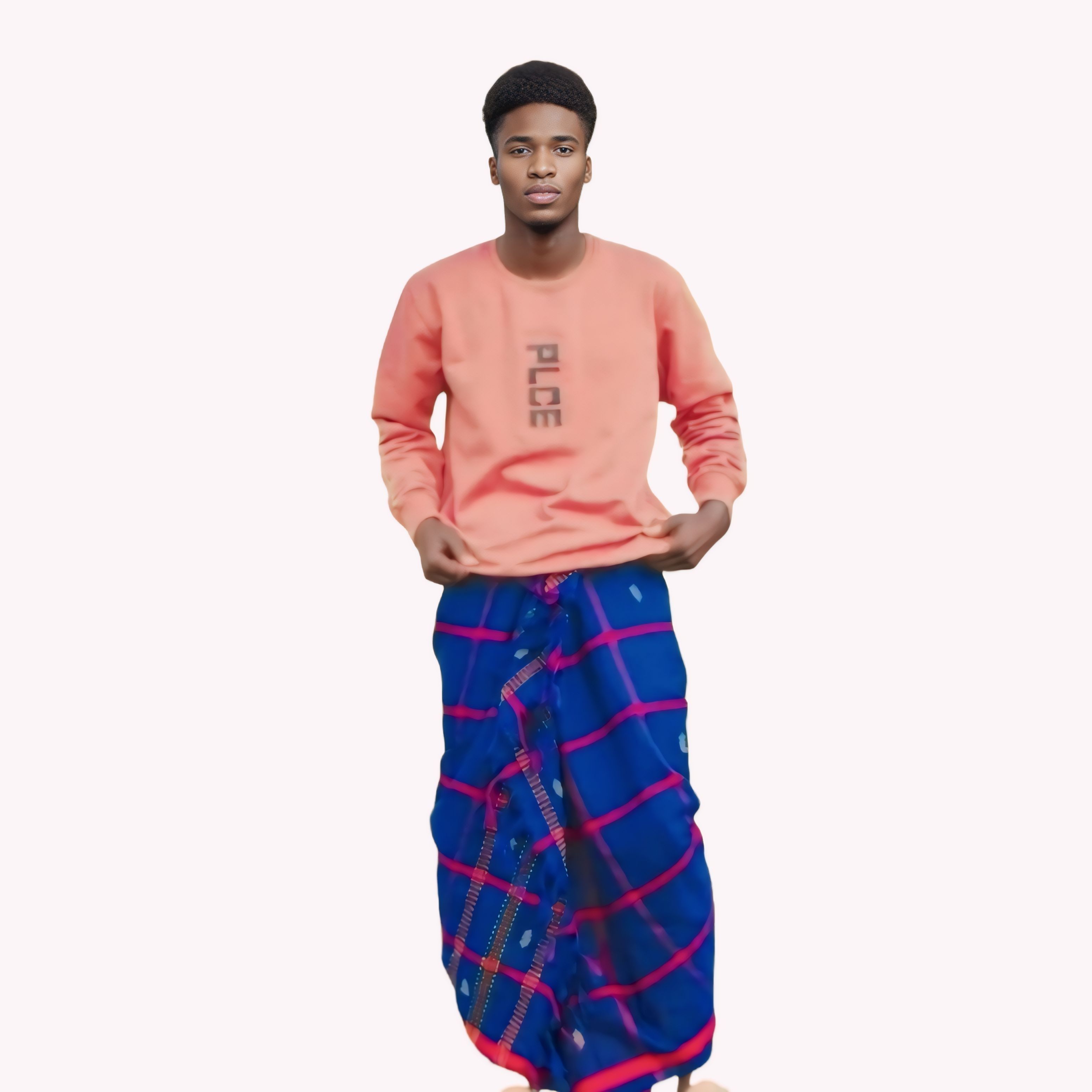 Prithvi Santali Traditional Panchi Dhoti Embellished Men Dhoti-image-9