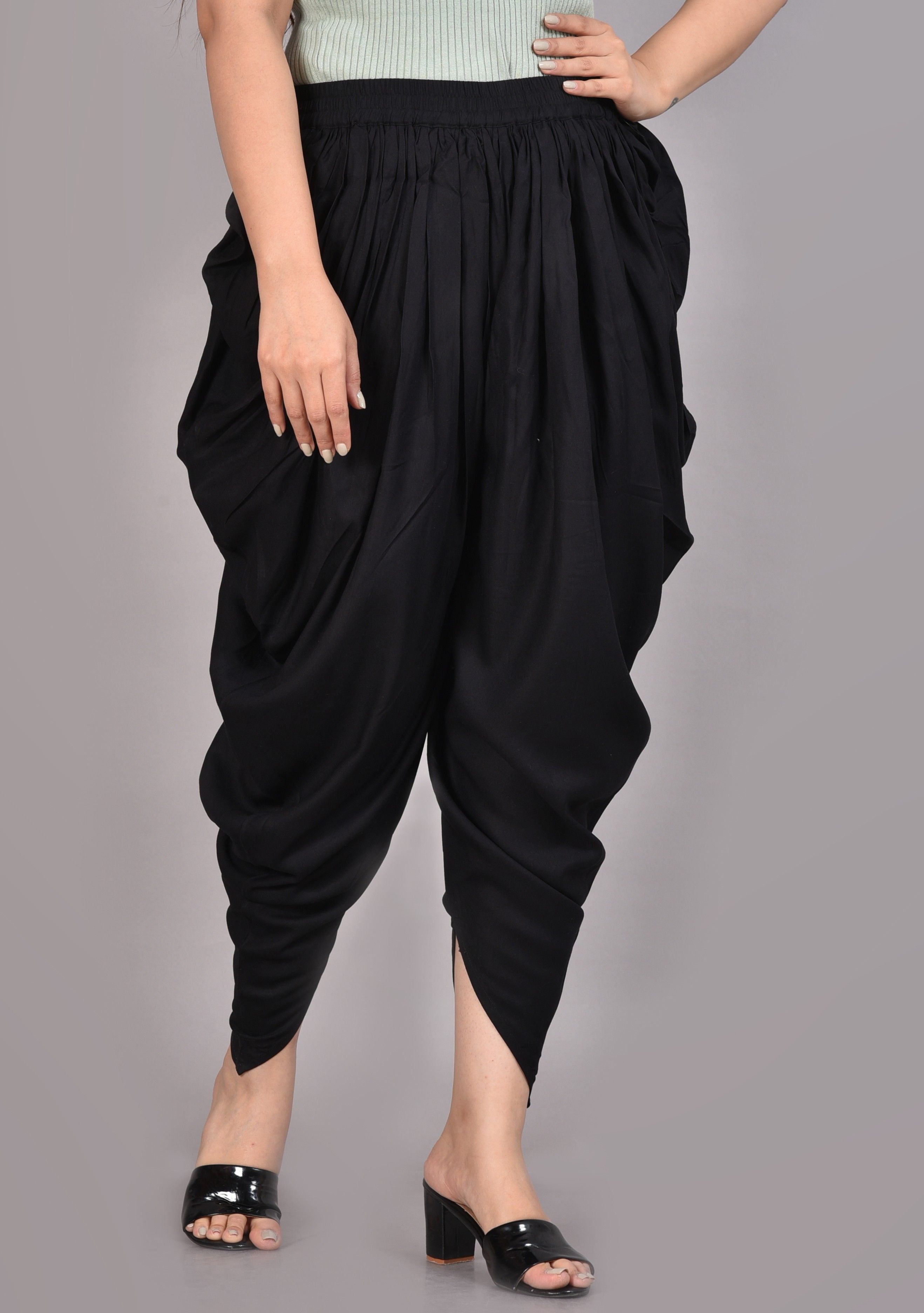 VIRIDIAN casual Solid Women Dhoti