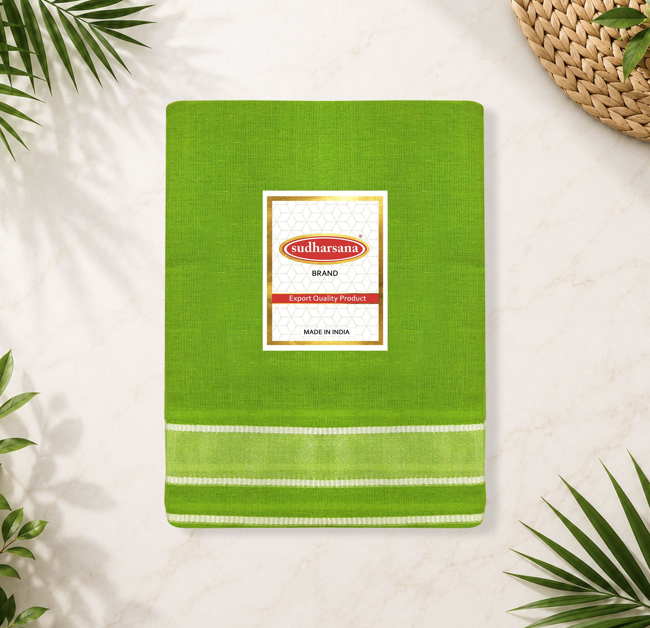 sudharsana Solid Men Dhoti-image-5